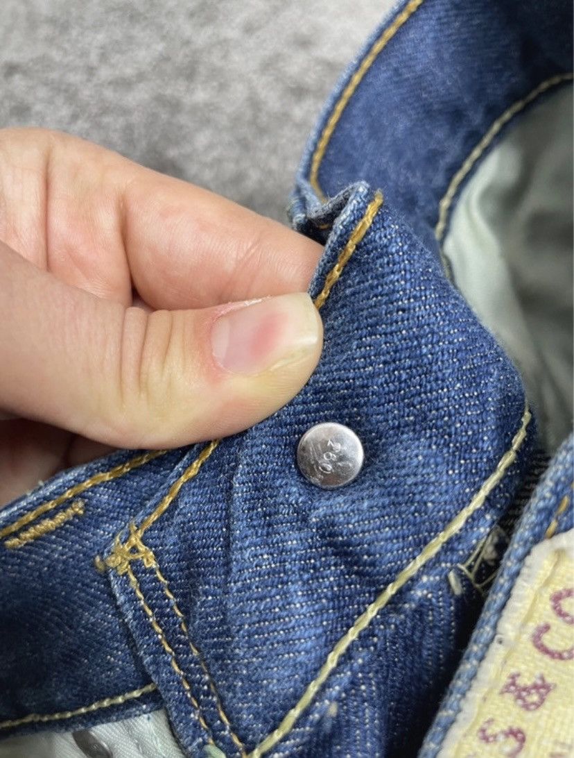 Levi's Vintage Clothing LEVI'S 503 LOOSE 2008 VINTAGE BUCKLE CINCH BACK DENIM PANTS Size US 36 / EU 52 - 14 Thumbnail