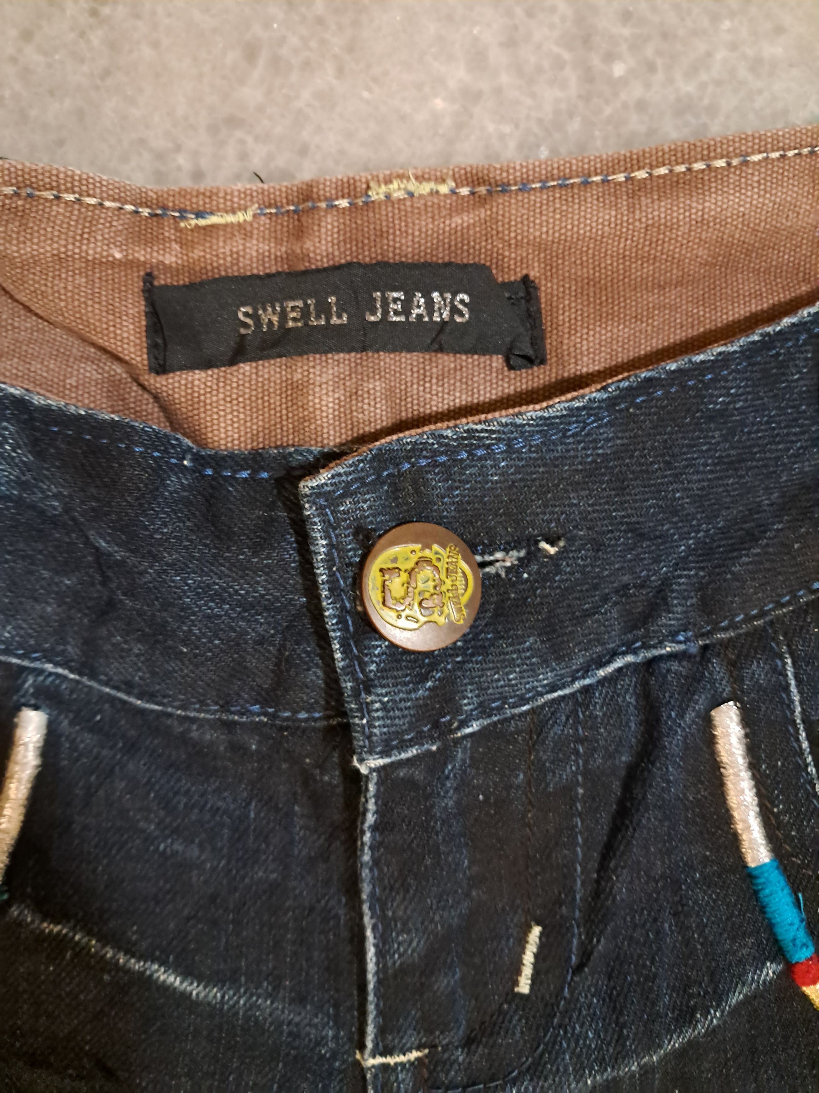 Hysteric Glamour × Japanese Brand × Tornado Mart Super Flare Jeans Japan Lightning Wash Swell Jeans Size US 30 / EU 46 - 16 Thumbnail