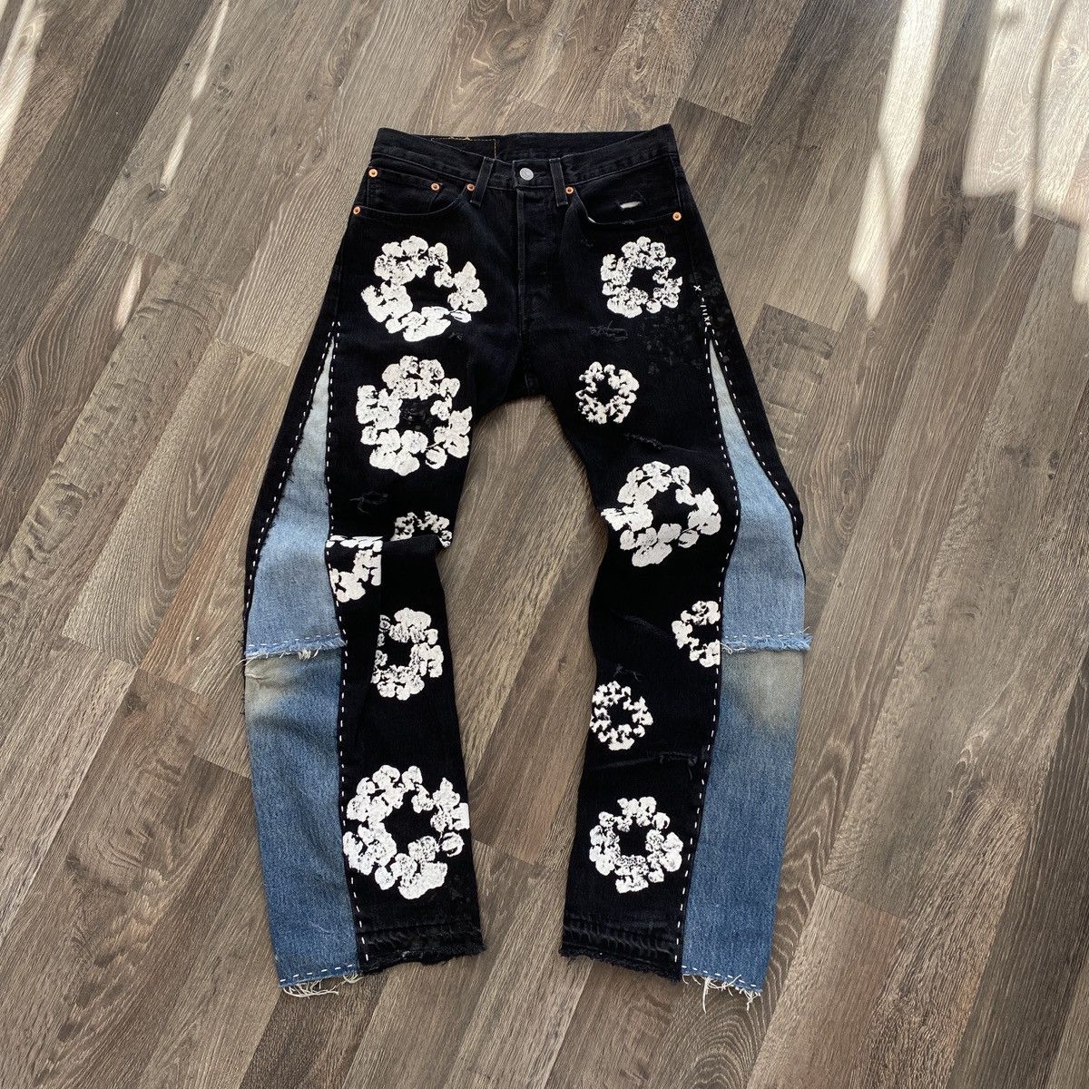 DENIM TEARS × Levi's Denim Tears x Levi’s (blk) Denim Pant Size US 28 / EU 44 - 1 Thumbnail