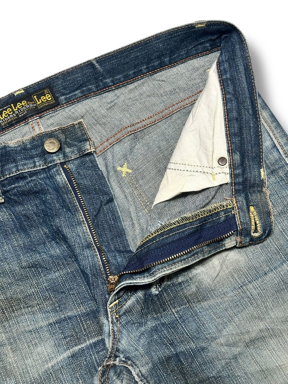 Lee Vintage Lee Riders jeans with Flare Distressed and FadedWash Size US 36 / EU 52 - 11 Thumbnail