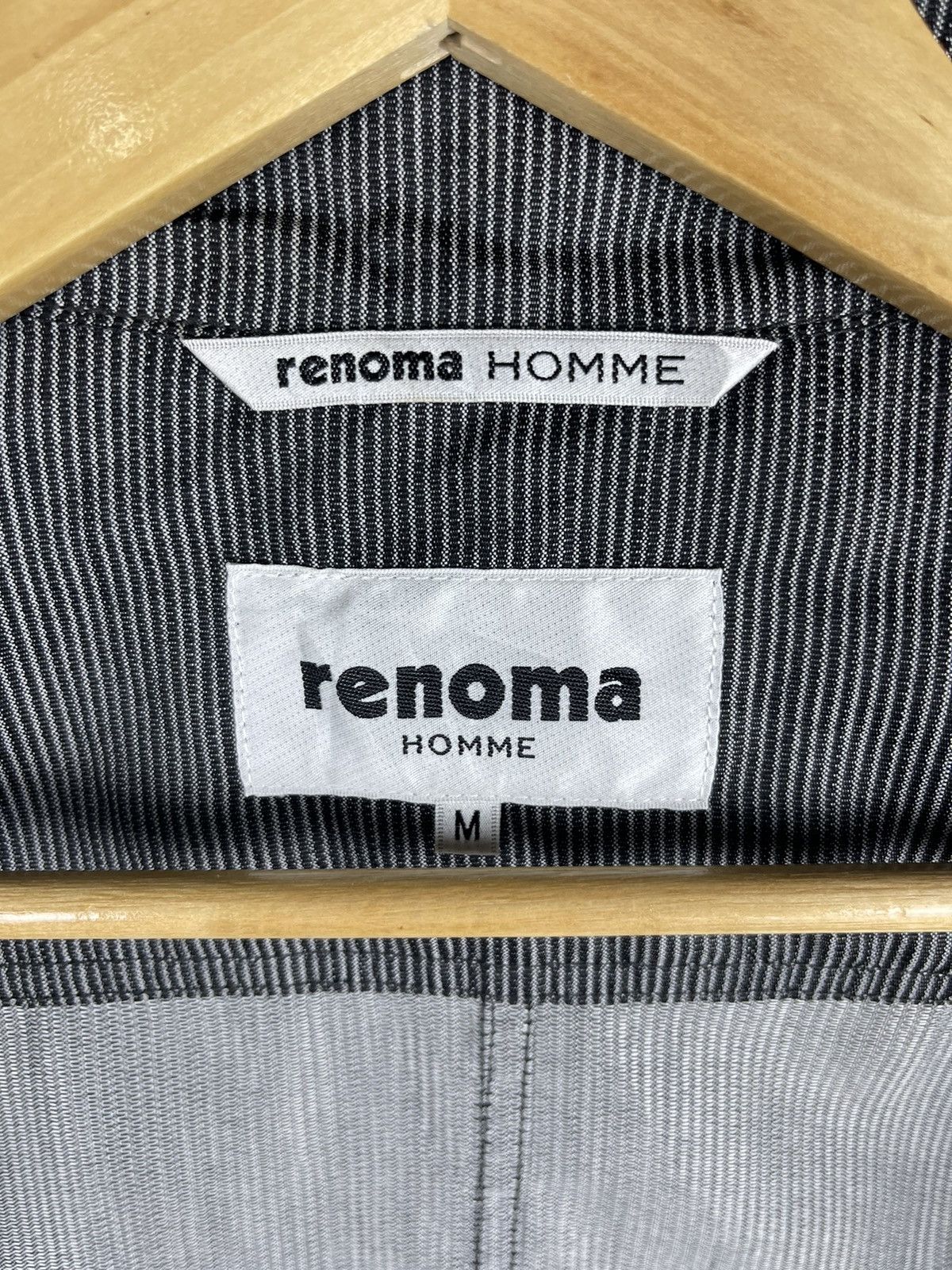 Renoma 🔥RENOMA HOMME Multipocket Harringbone Stripes Jacket Size US M / EU 48-50 / 2 - 14 Thumbnail