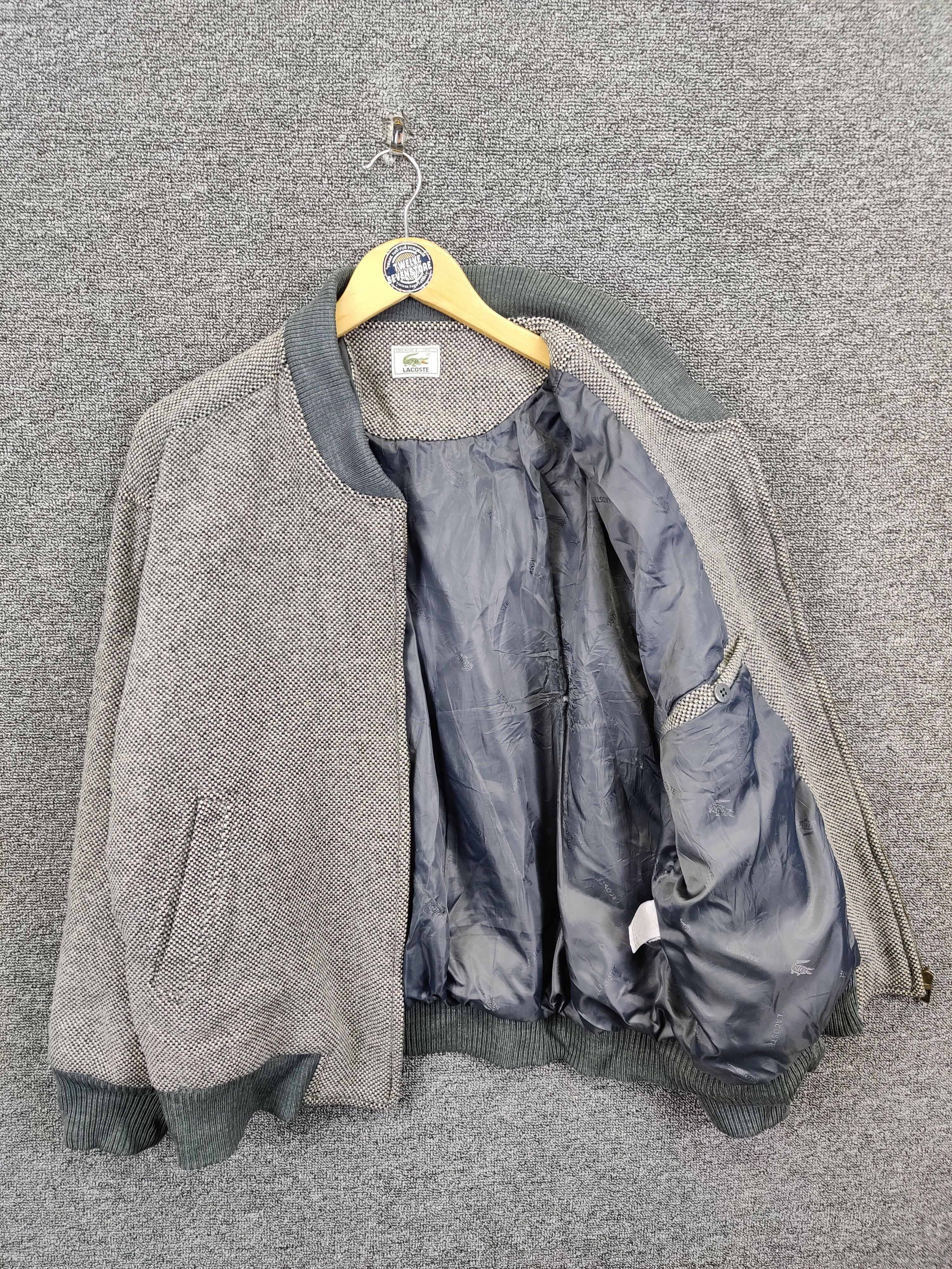 Lacoste Vintage Lacoste Logo Bomber Jacket Size US M / EU 48-50 / 2 - 9 Thumbnail