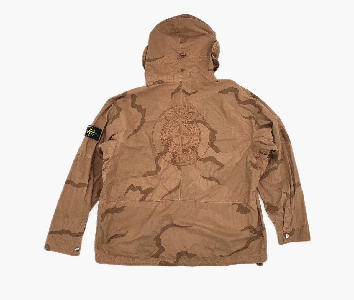 Stone Island × Supreme Supreme stone island Riot mask camo jacket parka coral camo Size US XL / EU 56 / 4 - 2 Thumbnail