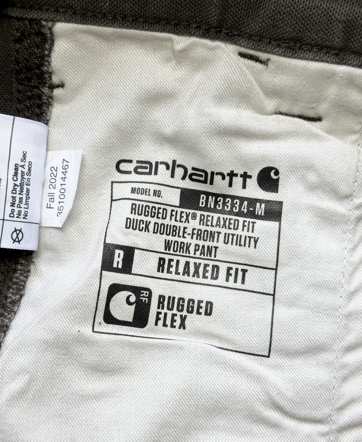 Carhartt Carhartt Double Knee Duck Pants Relaxed Fit 34x30 Size US 34 / EU 50 - 9 Thumbnail