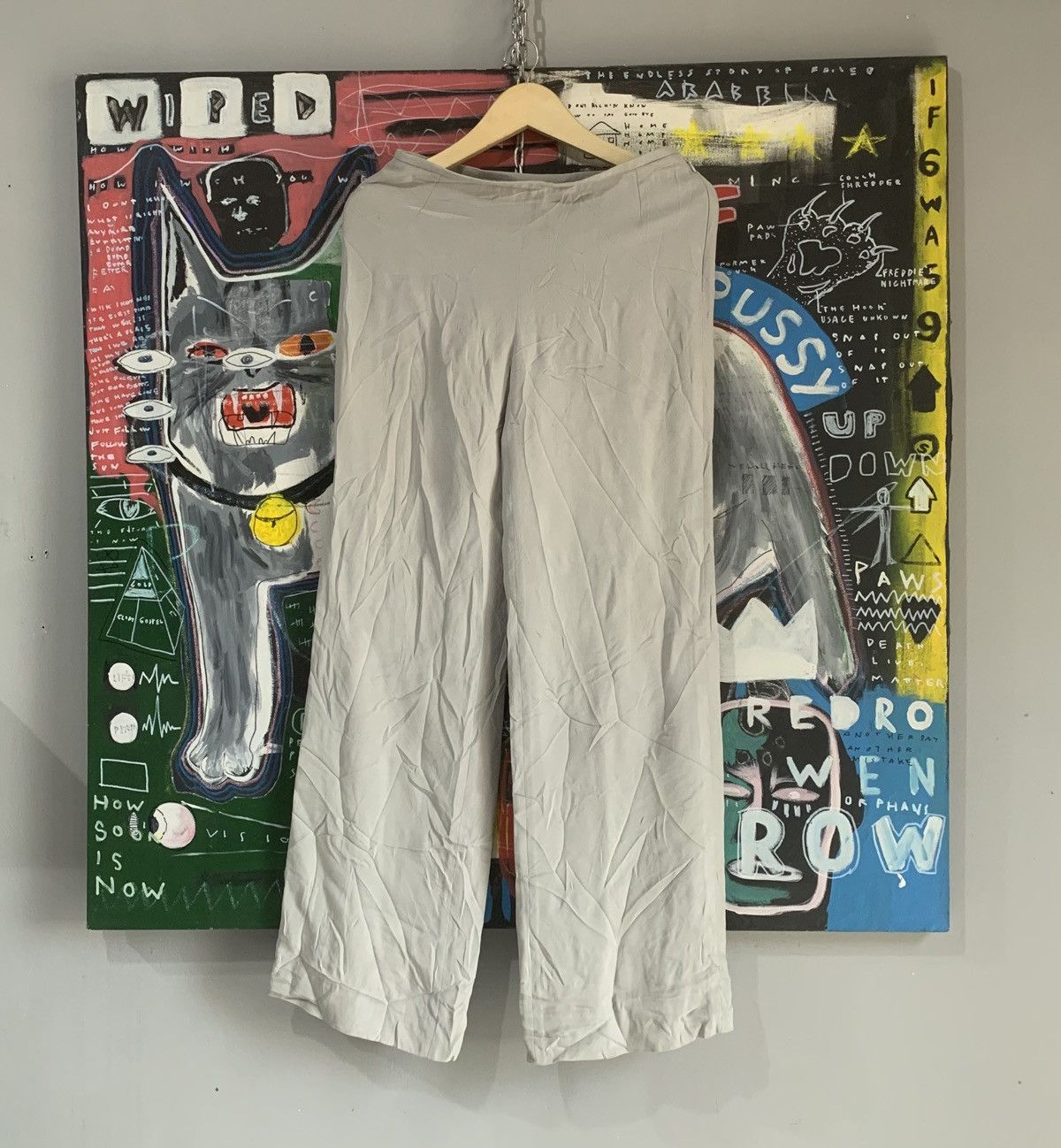 Armani Collezioni Vintage Armani Collezioni Women’s Casual Pants LongPants Size 38" / US 16 / IT 52 - 1 Thumbnail