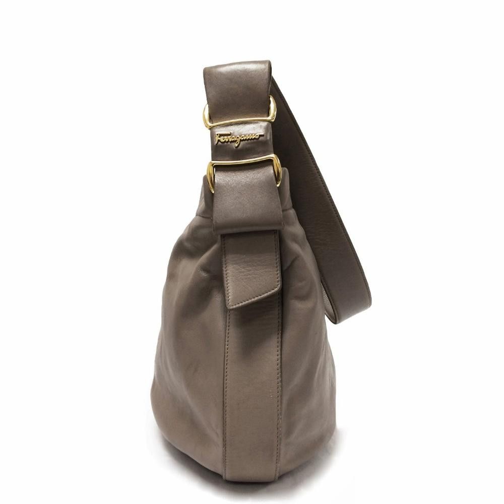 Salvatore Ferragamo Salvatore Ferragamo Glenn Grey Vara Icona Bag Size ONE SIZE - 2 Thumbnail