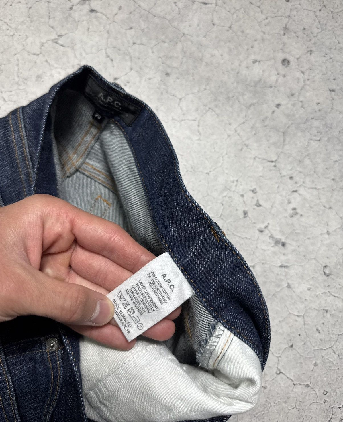 A.P.C. A.P.C Vintage Luxury Denim Jeans Japanese Size US 29 - 7 Thumbnail