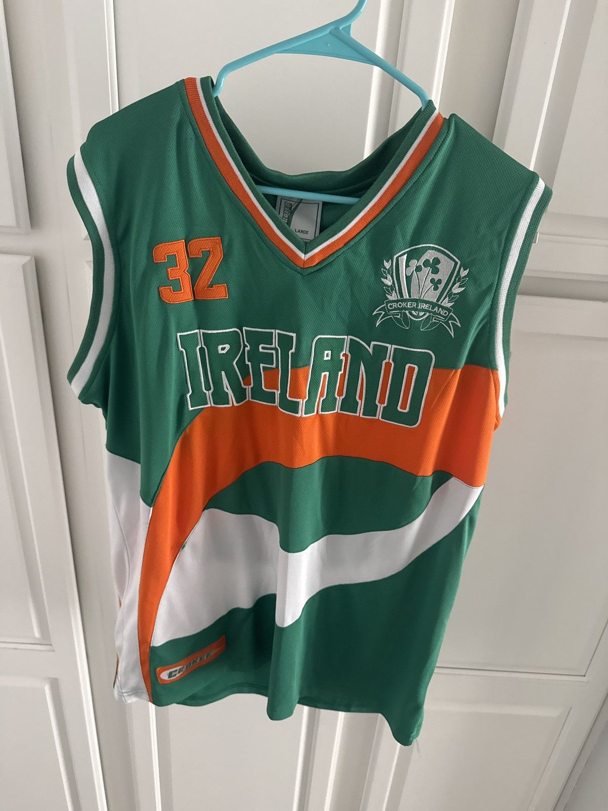 Other Croker Sports 32 Ireland Irish Jersey Shirt Size US L / EU 52-54 / 3 - 1 Thumbnail
