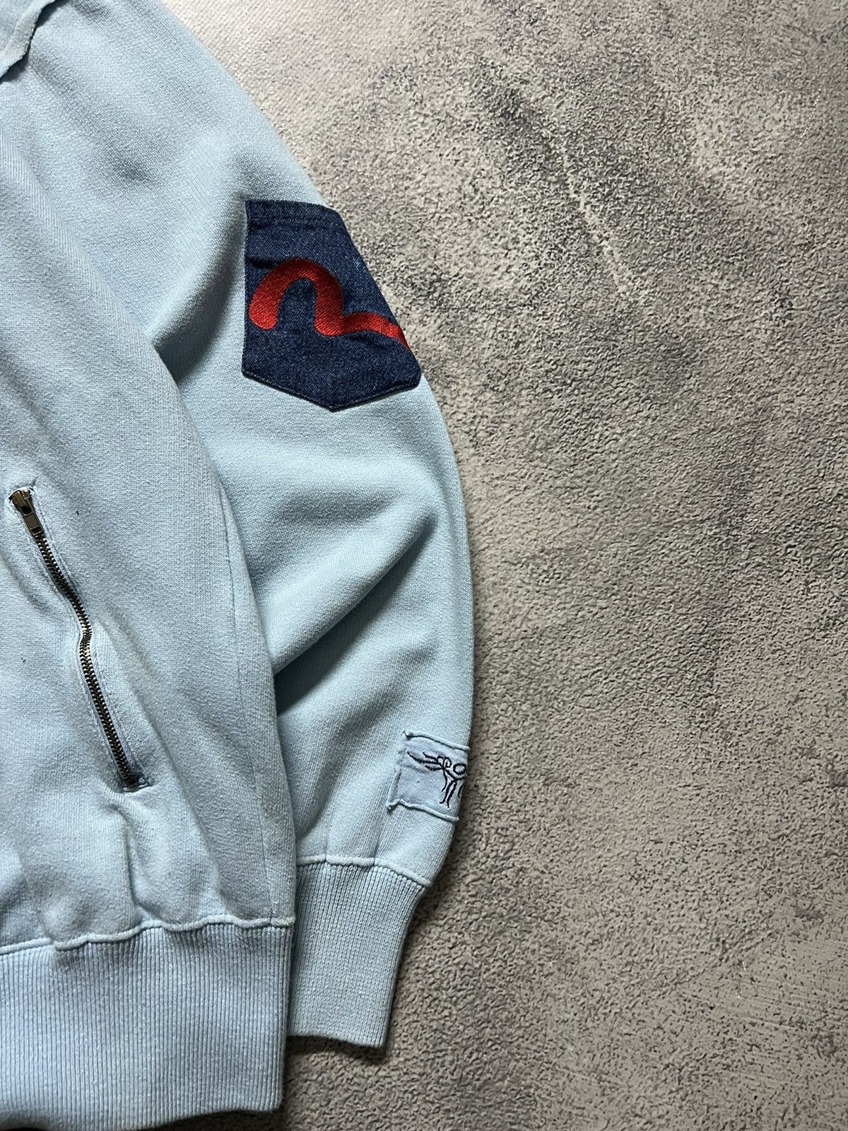 Evisu × Vintage Vintage Y2k Evisu Crazy Multi Pocket Rare Zip Hoodie 90’s Size US M / EU 48-50 / 2 - 8 Thumbnail