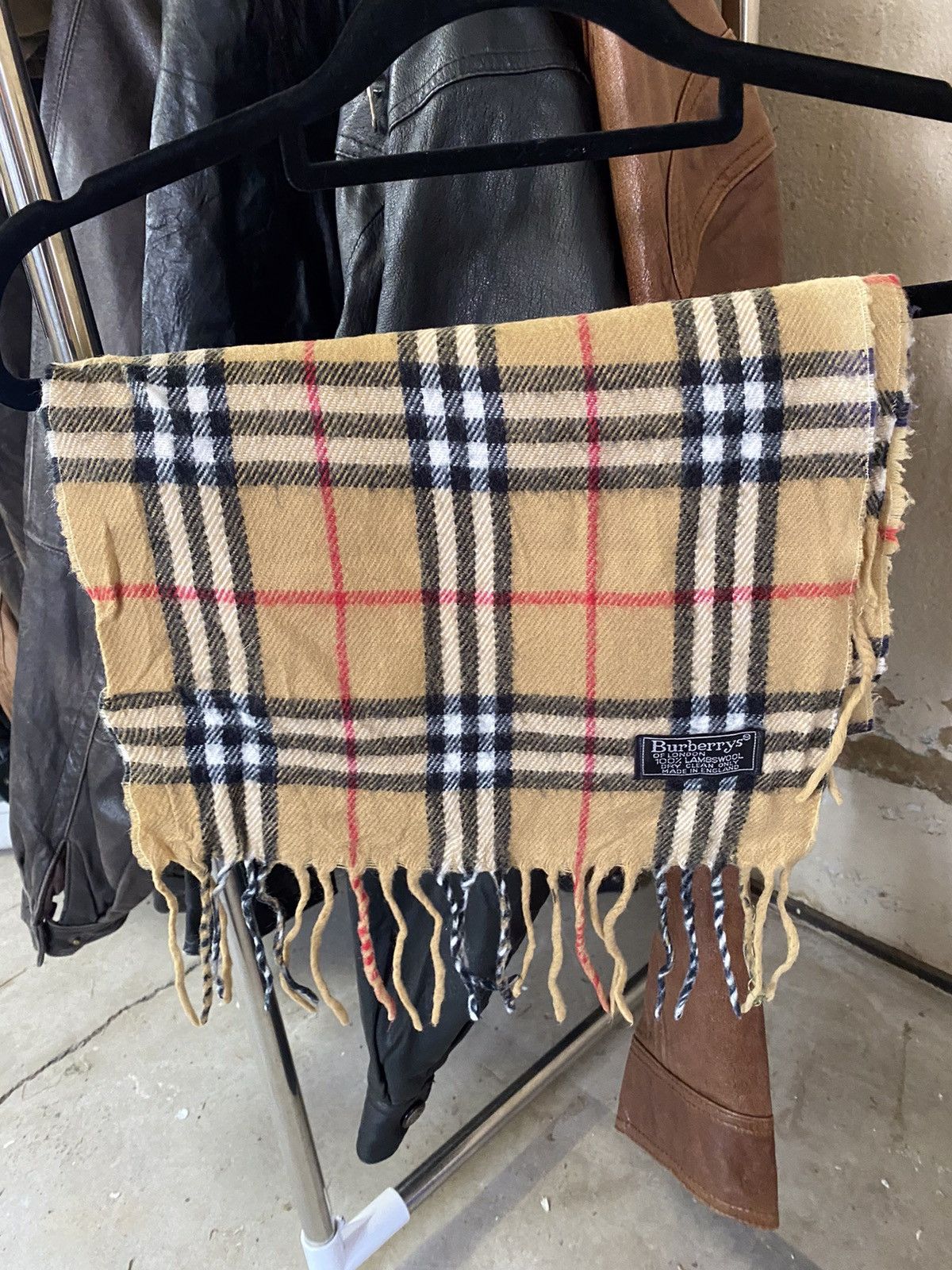 Other Leather bomber jacket paired with free Burberry scarf Size L / US 10 / IT 46 - 6 Thumbnail