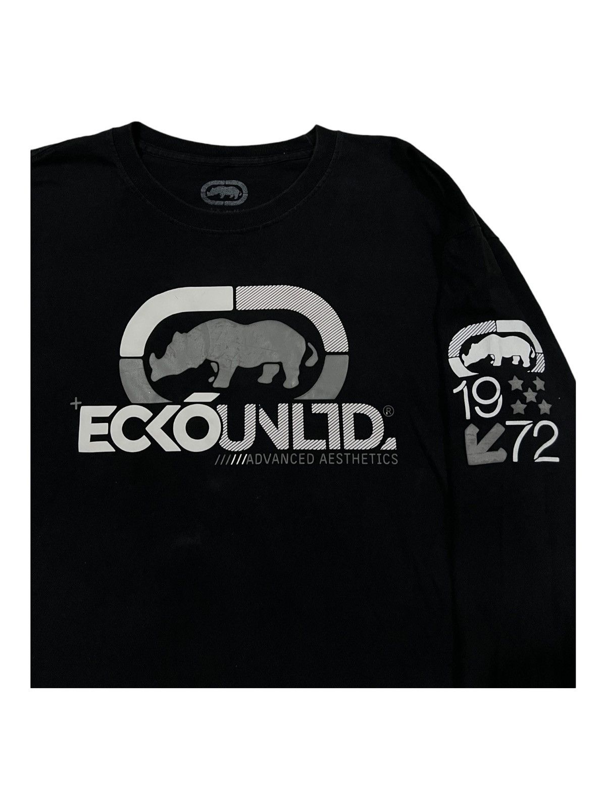Ecko Unltd. × JNCO Y2K Ecko Unlimited ™️ Logo Baggy Oversized Long Sleeve Shirt Size US L / EU 52-54 / 3 - 2 Thumbnail