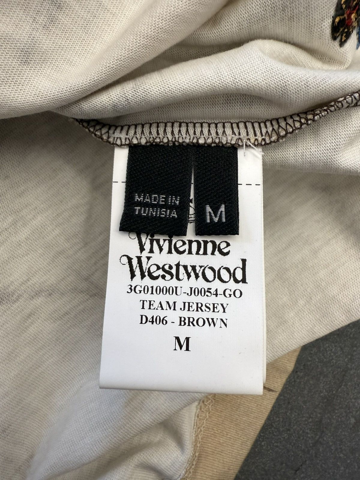Vivienne Westwood Vivienne Westwood Team Jersey - Brown Size US M / EU 48-50 / 2 - 11 Thumbnail