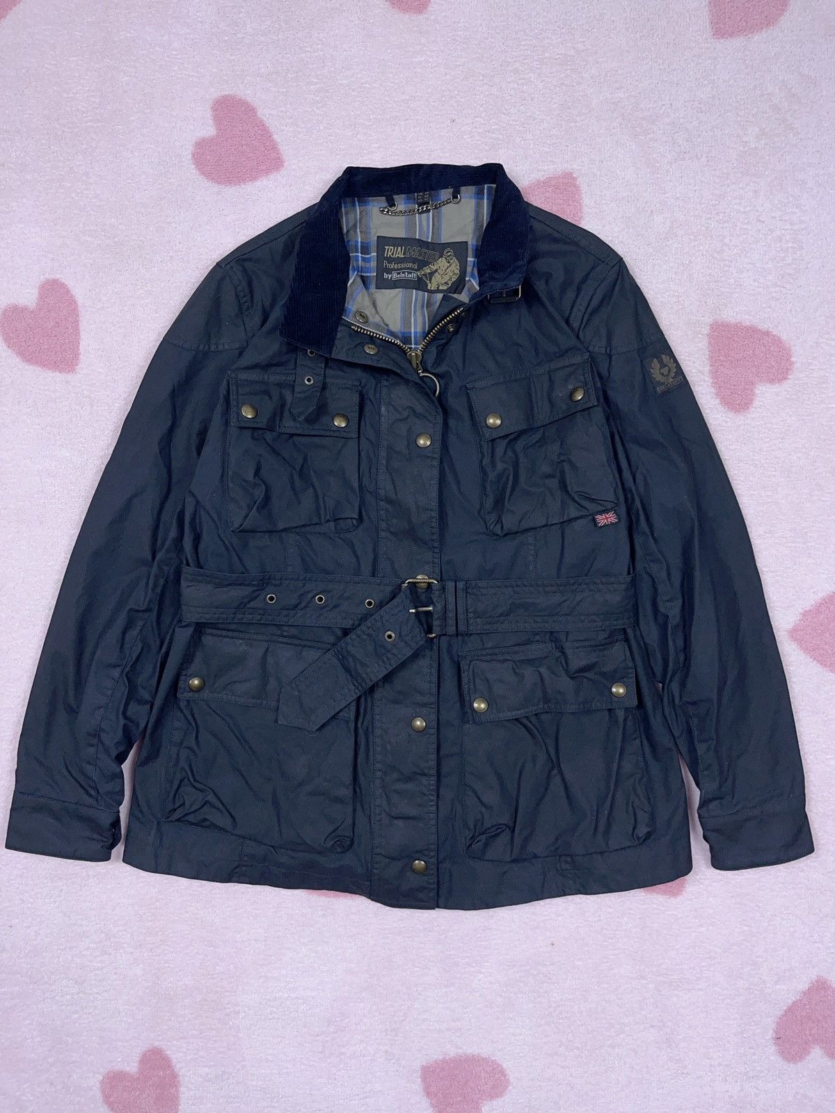 Belstaff belstaff trialmaster 1948 waxed cargo uk racing moto jackt Size L / US 10 / IT 46 - 1 Thumbnail