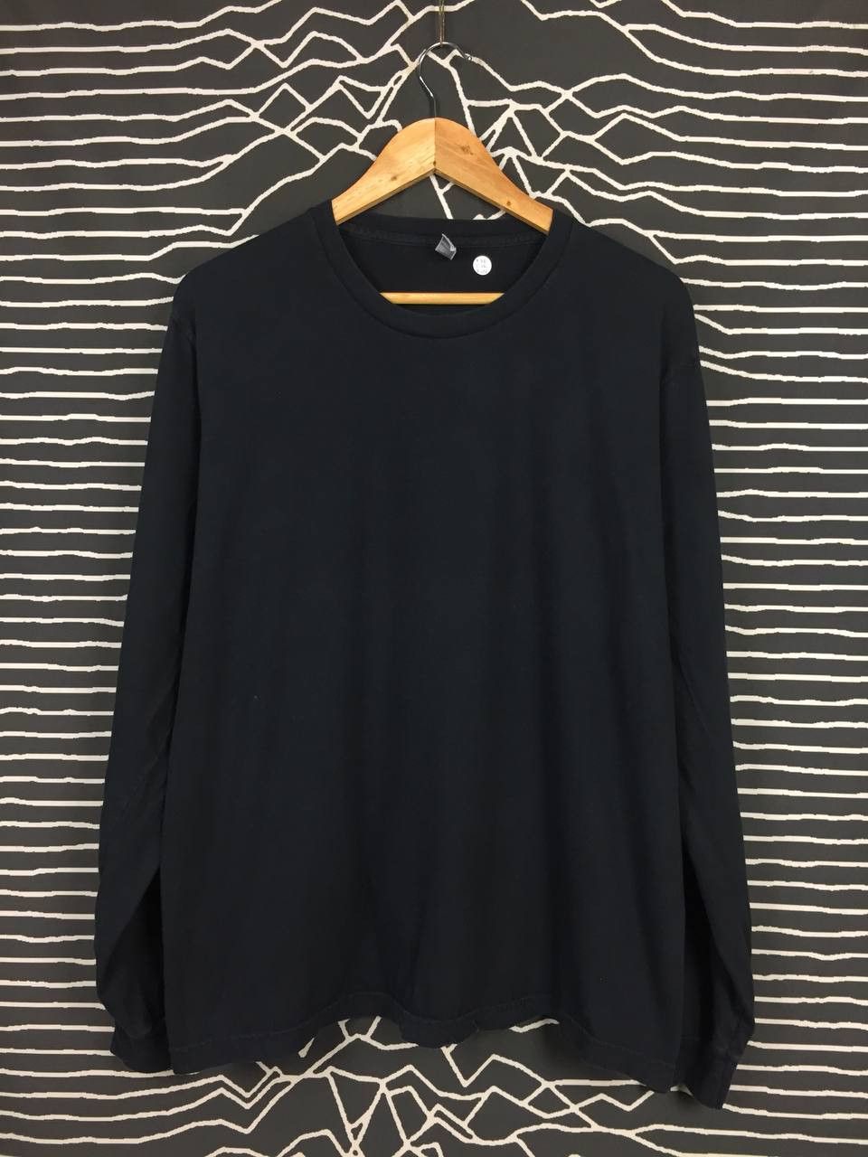 American Apparel × Vintage American Apparel Plain Casual Essential Longsleeve Tee Size US L / EU 52-54 / 3 - 2 Thumbnail