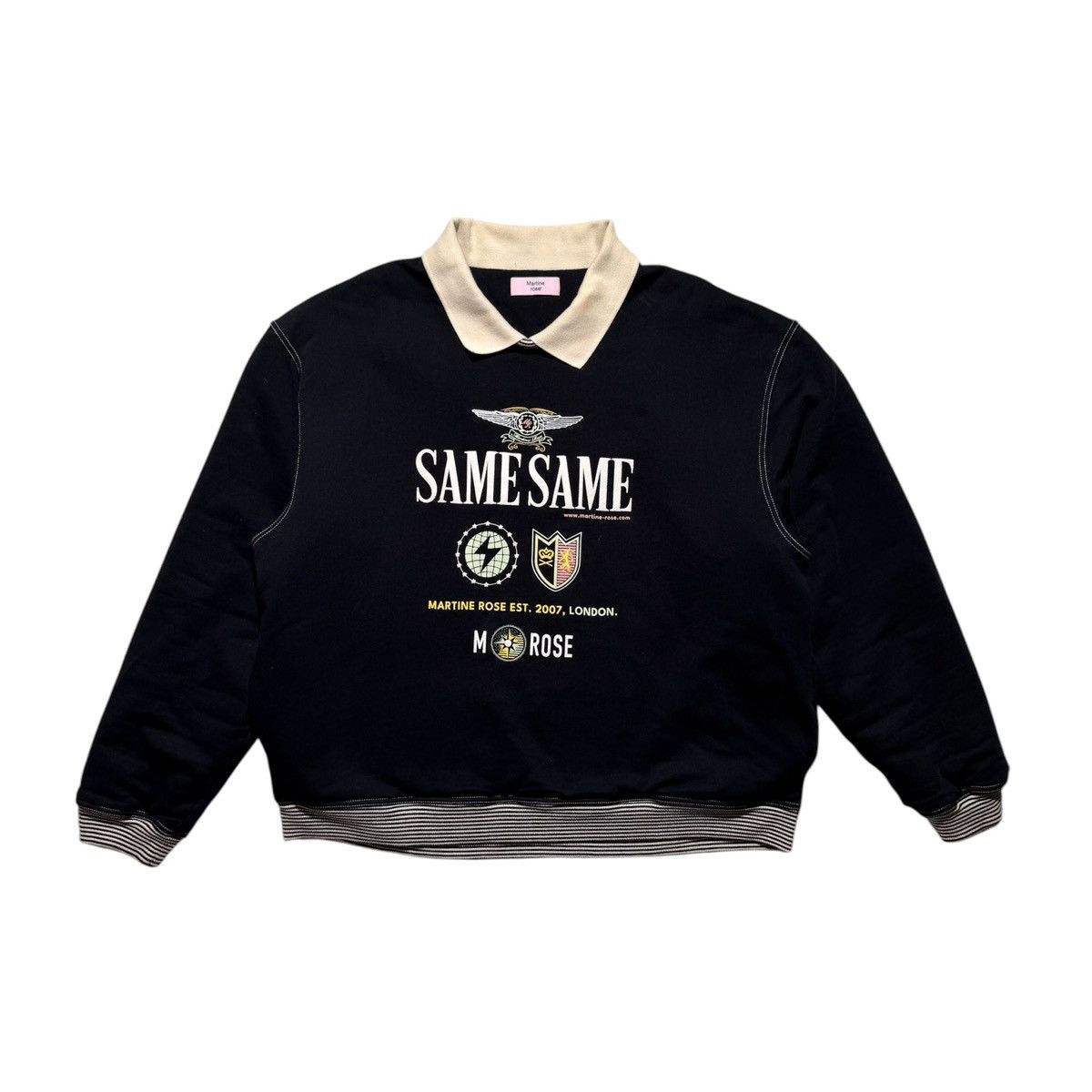 Martine Rose Same same crewneck polo Size US XL / EU 56 / 4 - 1 Thumbnail
