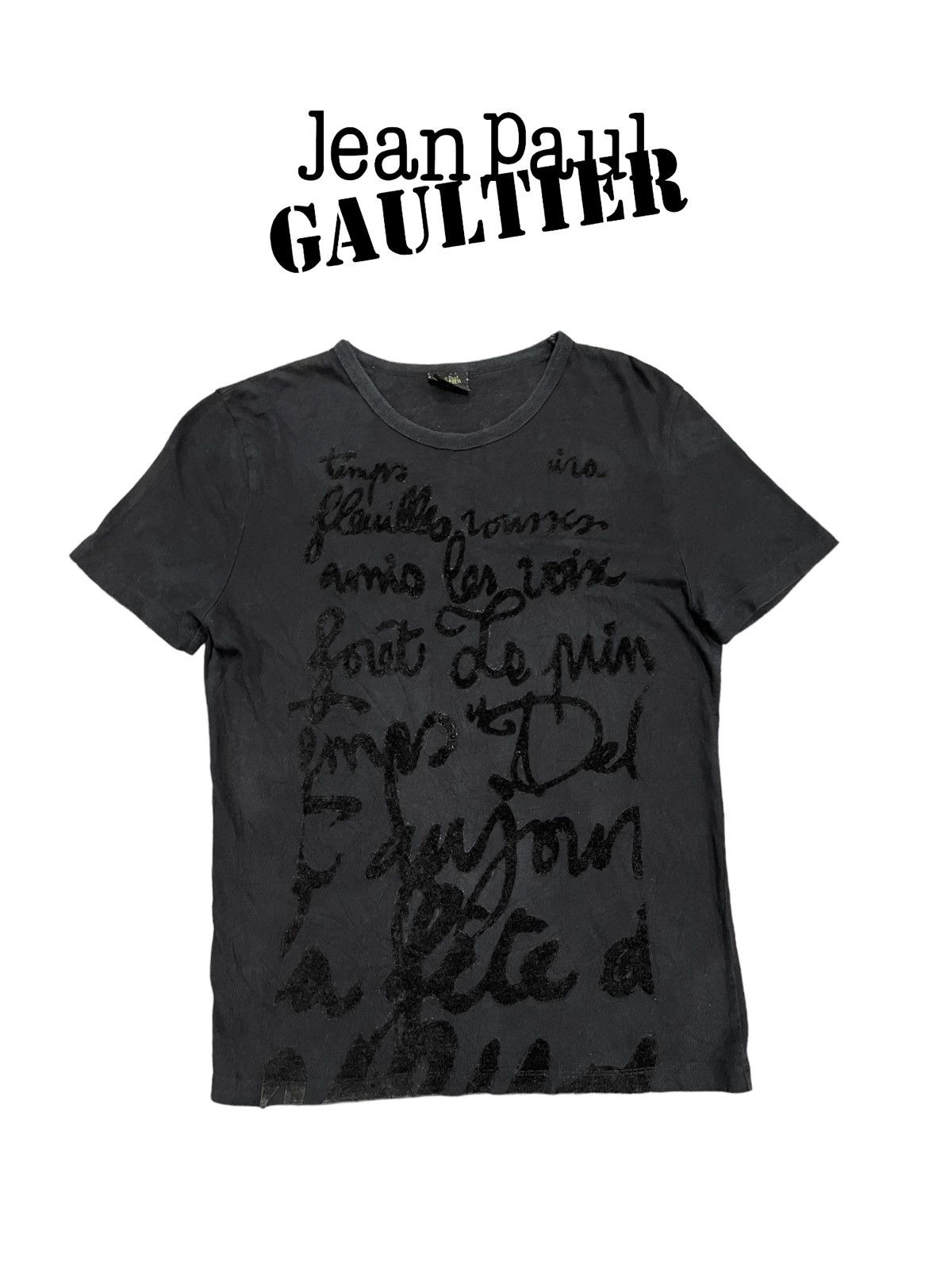 Jean Paul Gaultier Vintage Jean Paul Gaultier Homme Distressed Tee Size S / US 4 / IT 40 - 1 Thumbnail