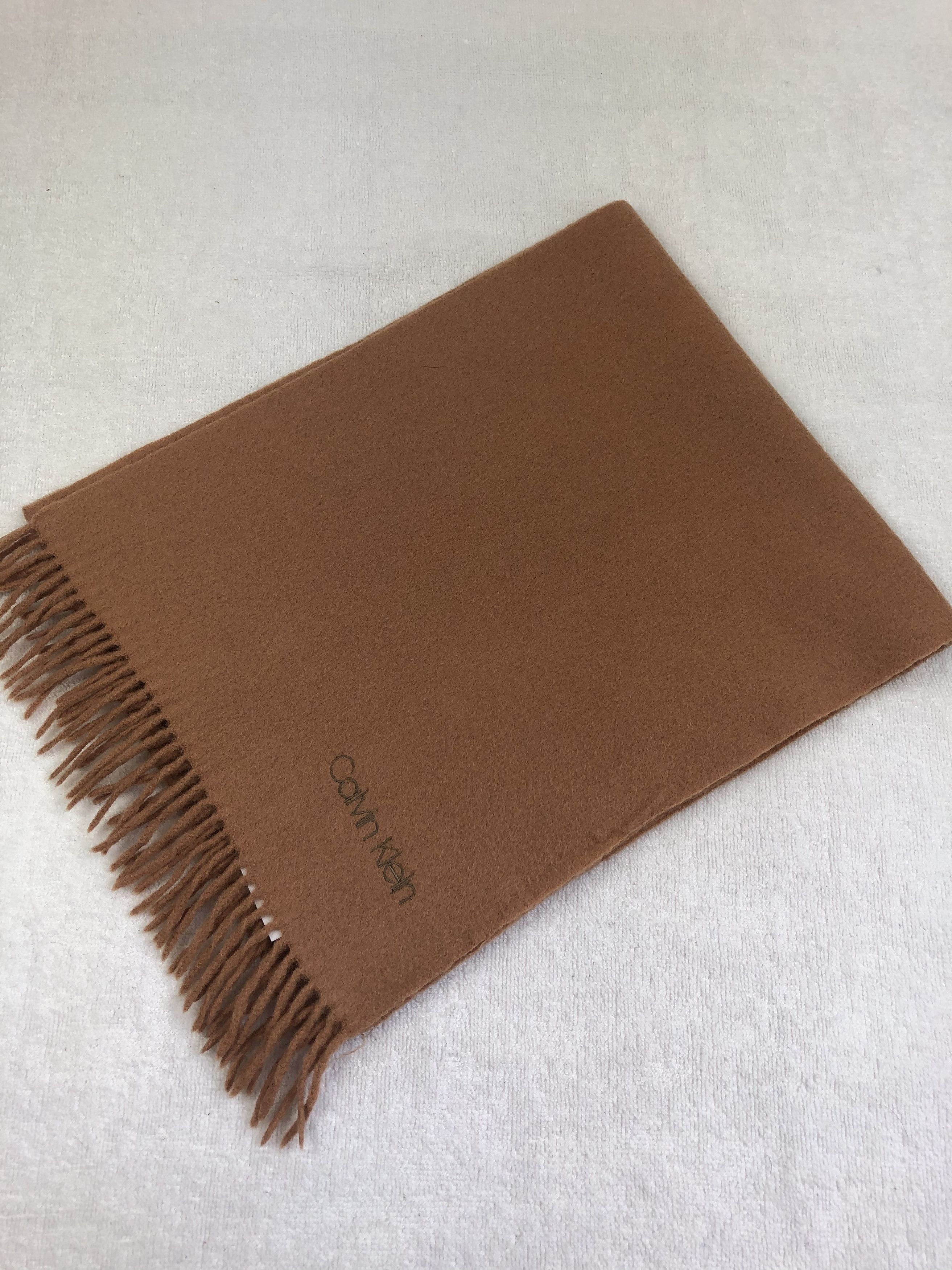 Calvin Klein Calvin Klein Cashmere Scarf / Muffler / Neckwear Size ONE SIZE - 6 Thumbnail