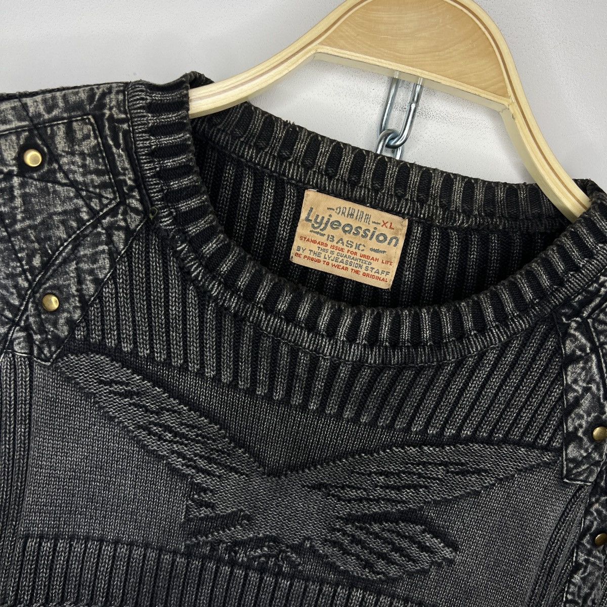 Other Y2K LGB IfSixWasNine Style Ribbed Knit Sweater Jumper 90s Size US M / EU 48-50 / 2 - 5 Thumbnail