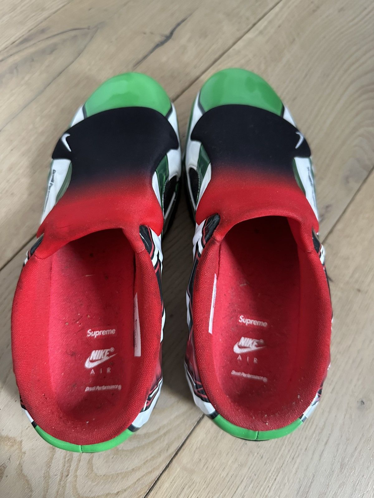 Nike × Supreme Supreme x Nike Clogposite - White Gym Red Size US 7 / EU 40 - 5 Thumbnail