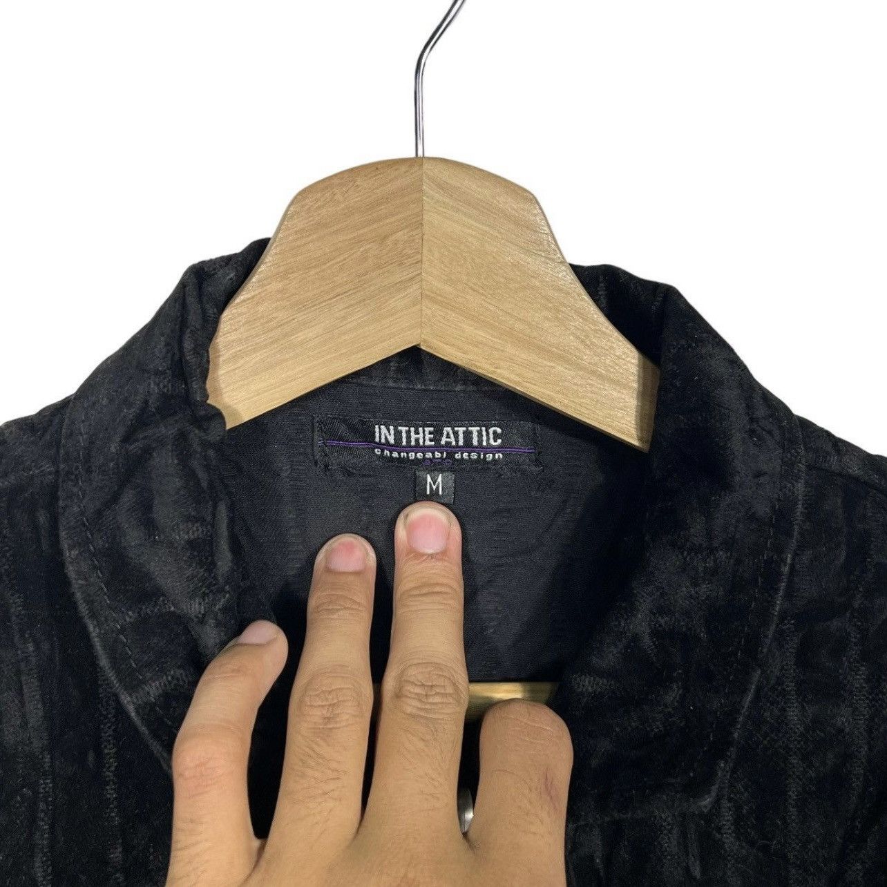 In The Attic In the attic jacket wool full zipper nice desing style punk Size M / US 6-8 / IT 42-44 - 4 Thumbnail