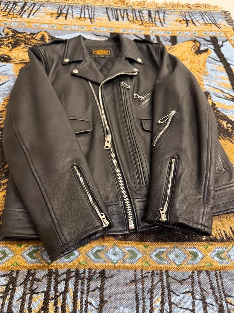 Neighborhood Neighborhood Top Tier Biker Jacket Size US L / EU 52-54 / 3 - 4 Thumbnail
