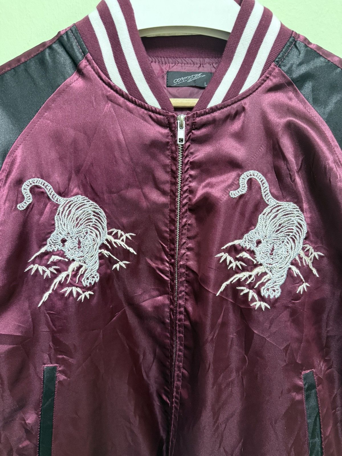 Art Comes First Vintage Sukajan Souvenir Jacket Size US L / EU 52-54 / 3 - 3 Thumbnail