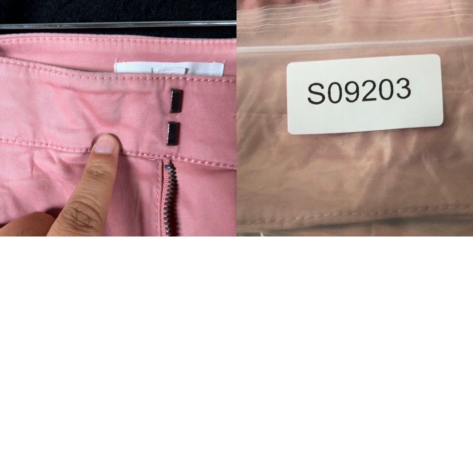 Loft VINTAGE LOFT Womens Pants Blush Pink Petite Mid Rise Skinny Zip Pockets Stretch 8P Size 24" / US 00 / IT 34 - 9 Thumbnail