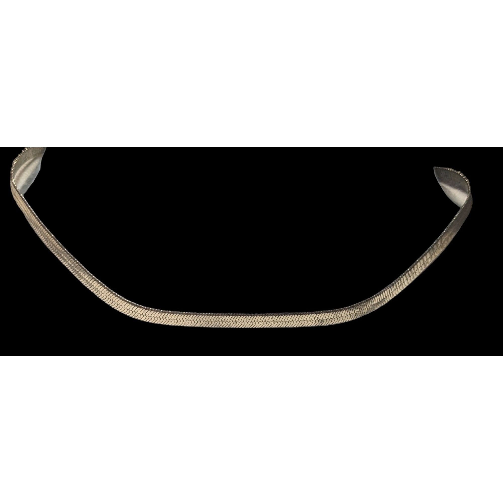 Other Gold Herringbone Chain Necklace Size ONE SIZE - 3 Thumbnail