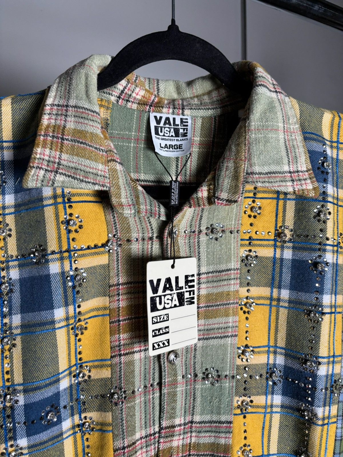 Vale Vale Forever Earth Day Flannel 'Green/Patchwork' Size US L / EU 52-54 / 3 - 4 Thumbnail