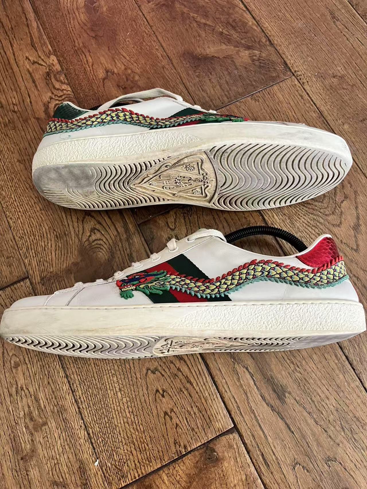 Gucci Gucci Dragon Ace Sneaker Size US 9 / EU 42 - 6 Thumbnail