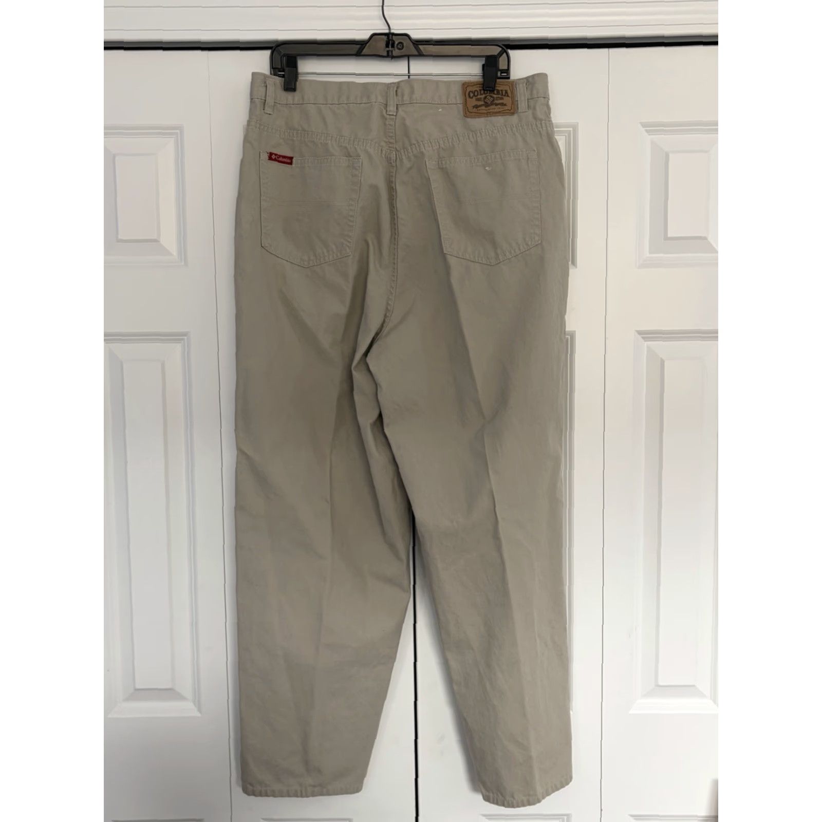 Vintage VINTAGE Columbia Hiking Pants Womens Beige Khaki 18 Regular Chino Outdoors Womens Size 40" / US 18 - 2 Thumbnail