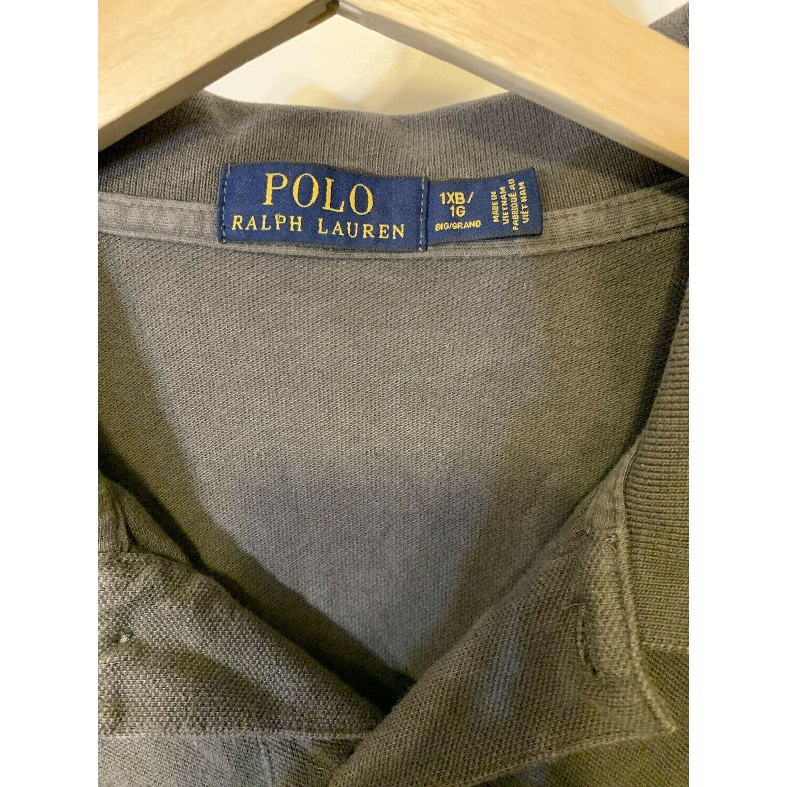 Polo Ralph Lauren Polo Ralph Lauren Pony Shirt Men’s Sz 1XB Big Gray Size US XL / EU 56 / 4 - 2 Thumbnail