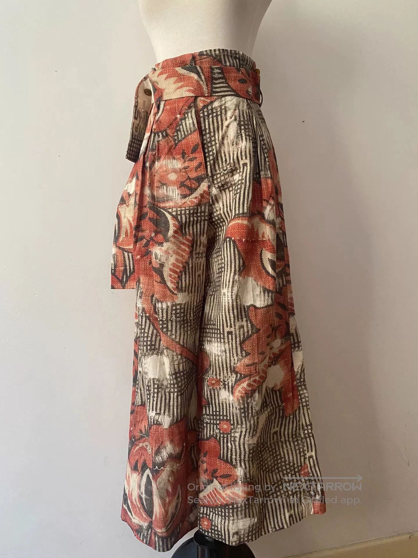 Vivienne Westwood vivienne westwood high-waist wide-leg trousers. Size 25" / US 0 / IT 36 - 5 Thumbnail