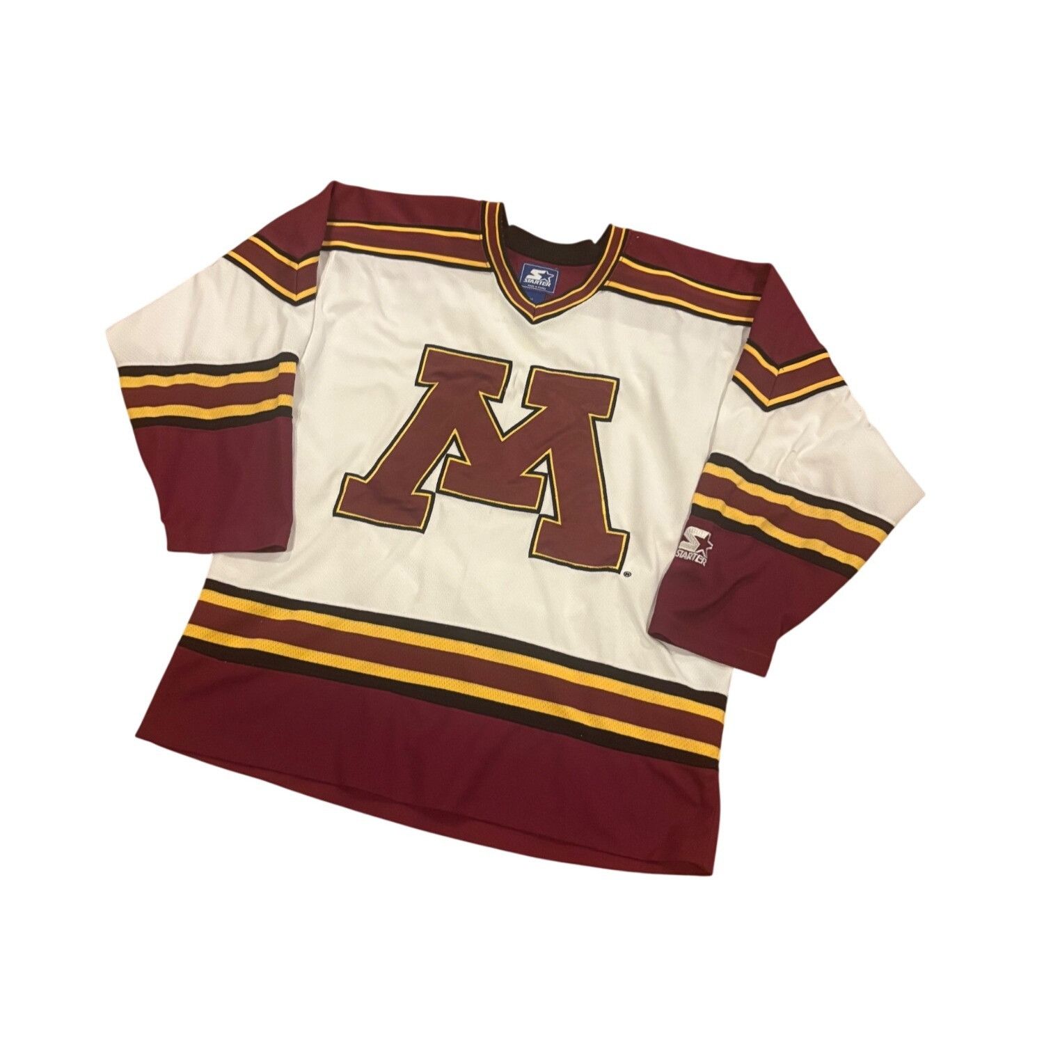 Starter Vintage 90s Starter Minnesota Golden Gophers Stitched NCAA H Size US M / EU 48-50 / 2 - 4 Thumbnail