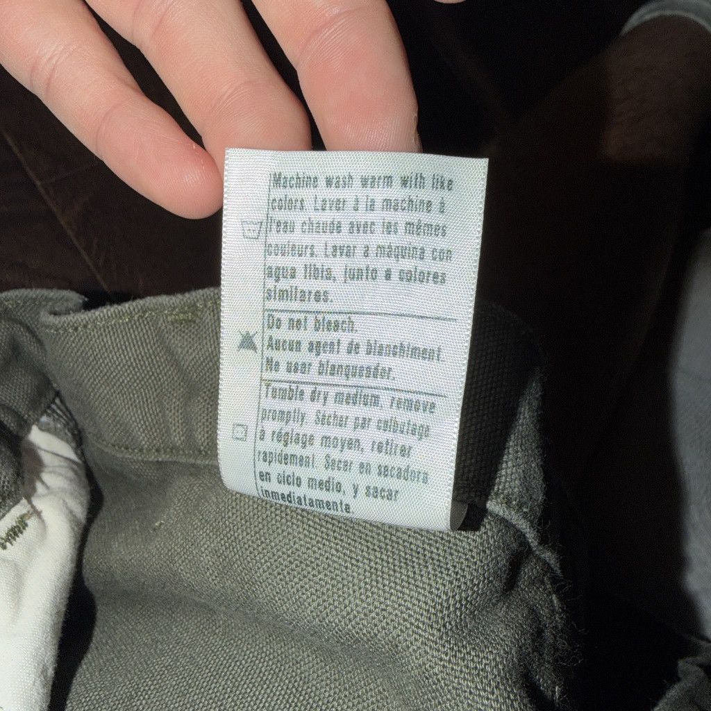 Carhartt Carhartt Carpenter Pants — Faded Olive Green Size US 32 / EU 48 - 6 Thumbnail