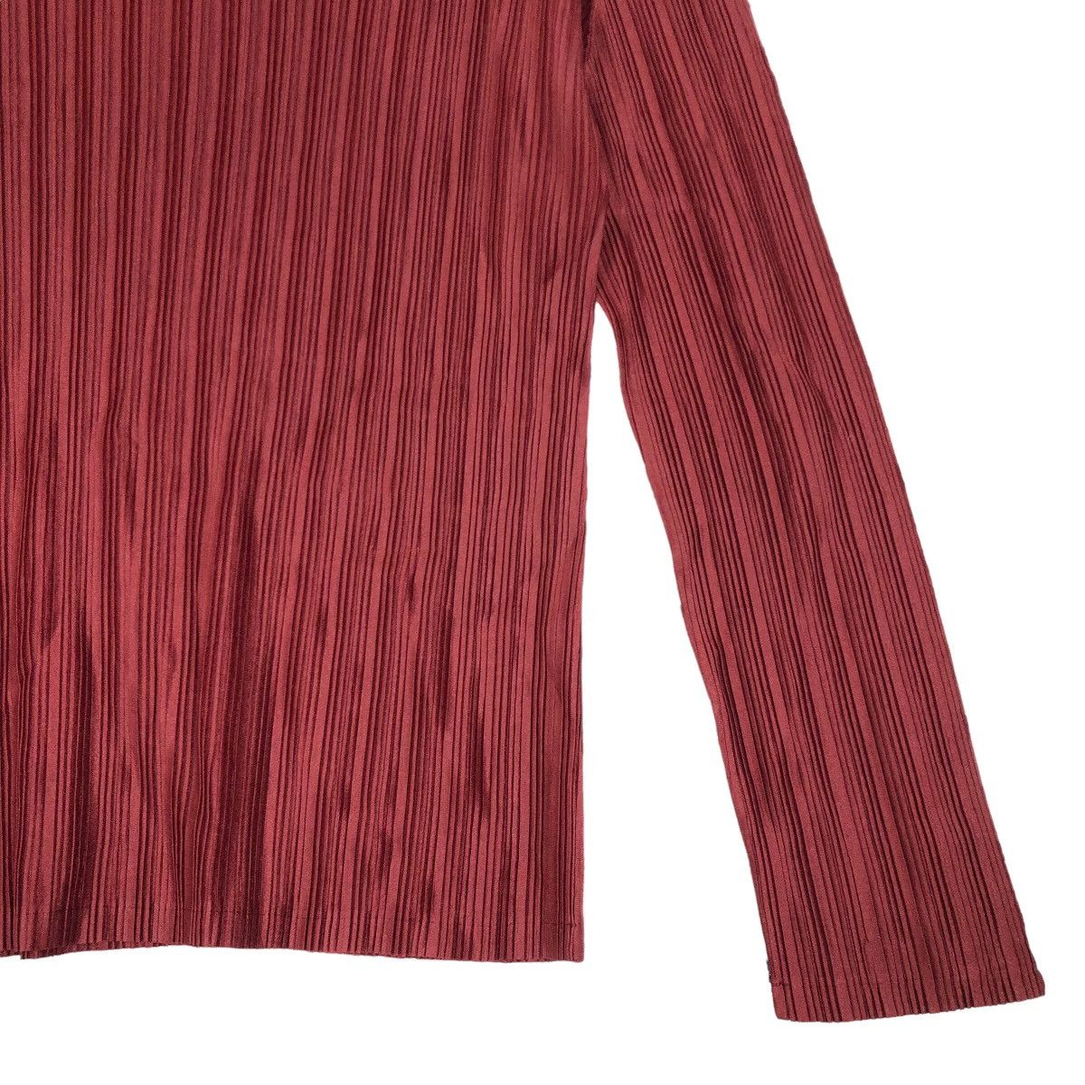 Issey Miyake Vintage Pleats Please Issey Miyake Turtleneck Pleated Top Size S / US 4 / IT 40 - 8 Thumbnail