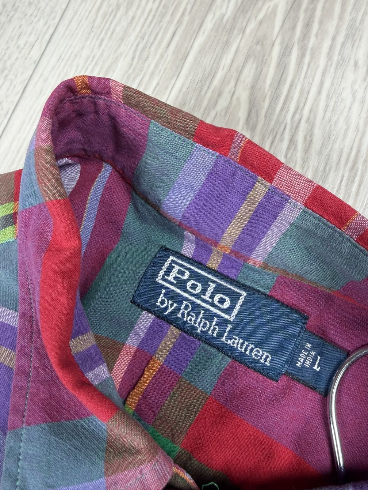 Polo Ralph Lauren Polo Ralph Lauren Multicolor Short Sleeve Shirt Button Up Size US L / EU 52-54 / 3 - 6 Thumbnail