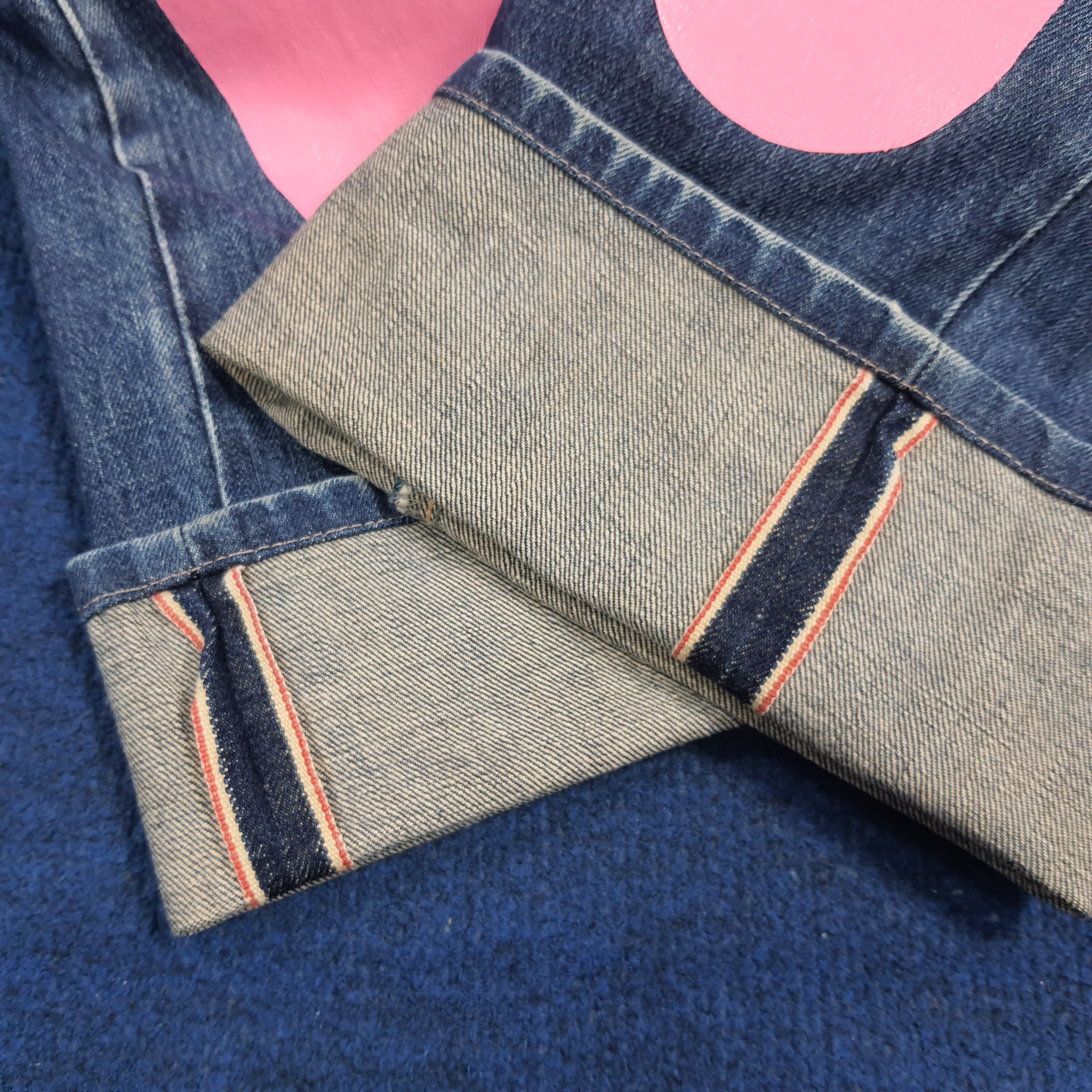 Japanese Brand Vintage Evisu Japan Selvedge Custom Daicock C280N3 Size US 29 - 6 Thumbnail