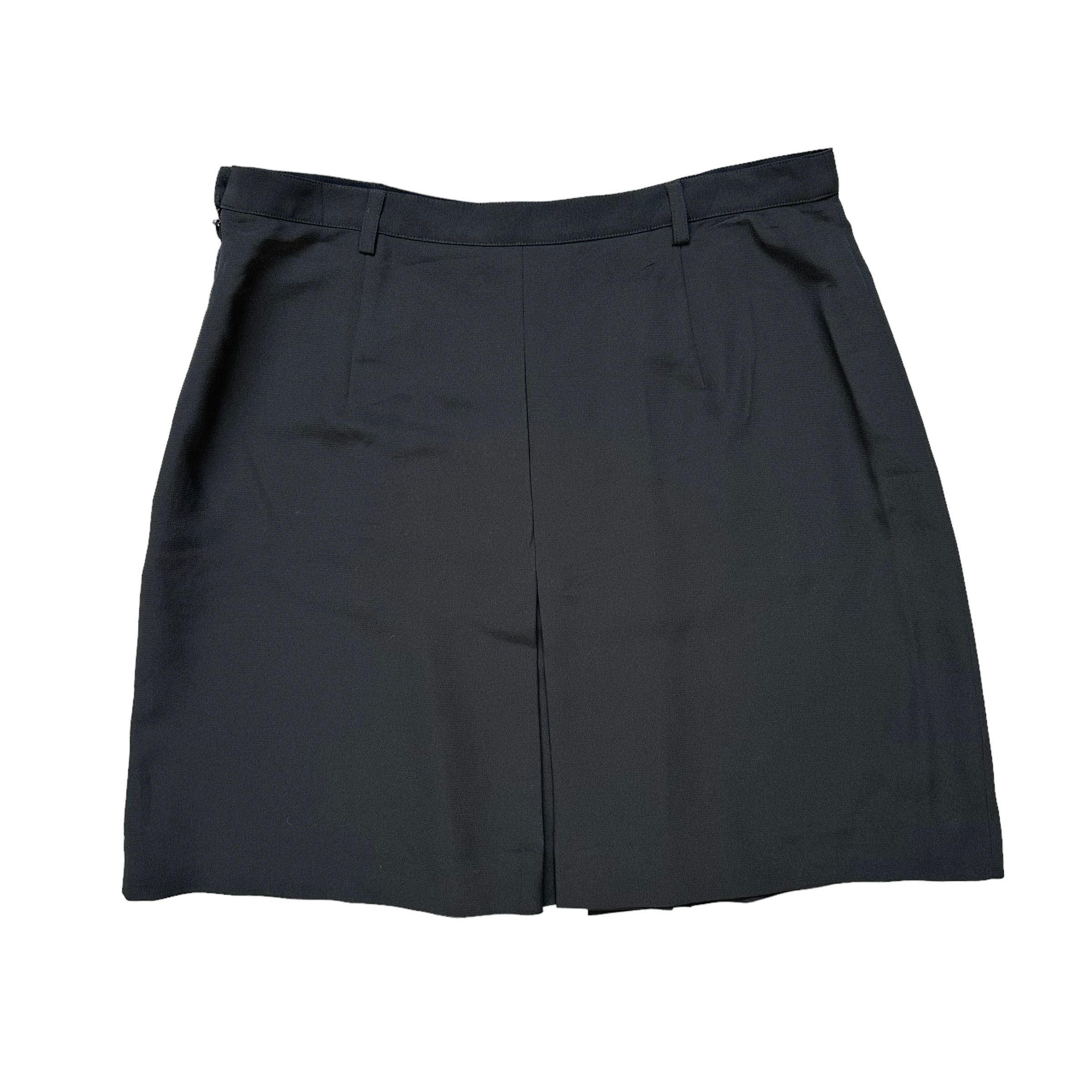 agnes b. Agnes B. Paris Black Mini Skirt #A5-0123 Size 29" - 7 Thumbnail
