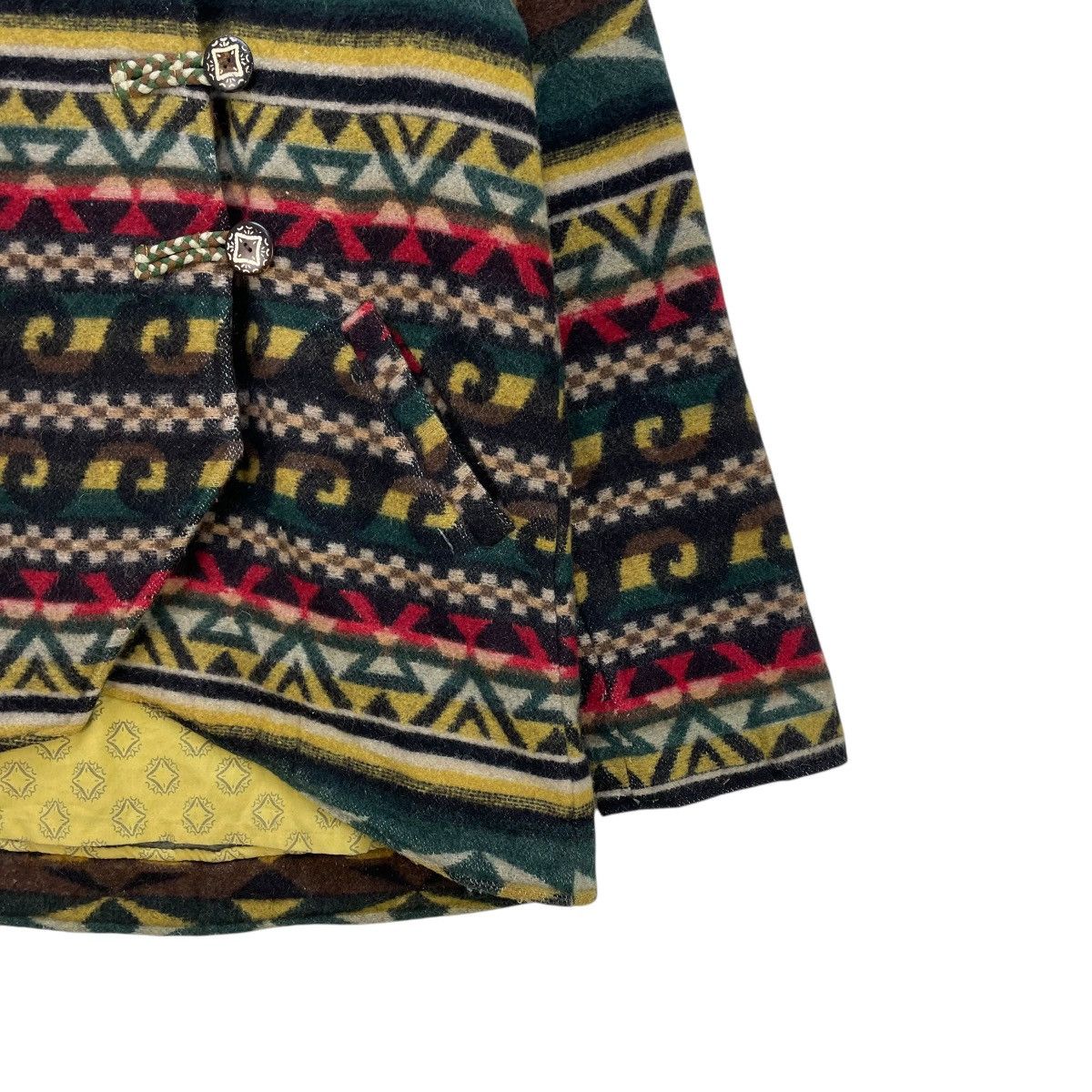 Japanese Brand × Native 💥Vintage 90s Amina Navajo Native Hooded Jacket Size M / US 6-8 / IT 42-44 - 7 Thumbnail