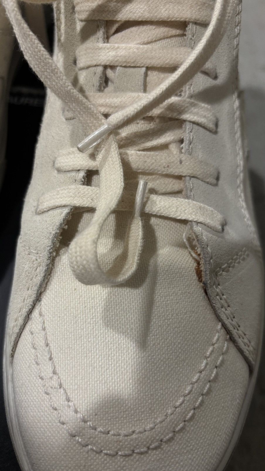 Saint Laurent Paris Saint Laurent Paris “Smoking Forever” High Top Sneaker Size US 11 / EU 44 - 7 Thumbnail
