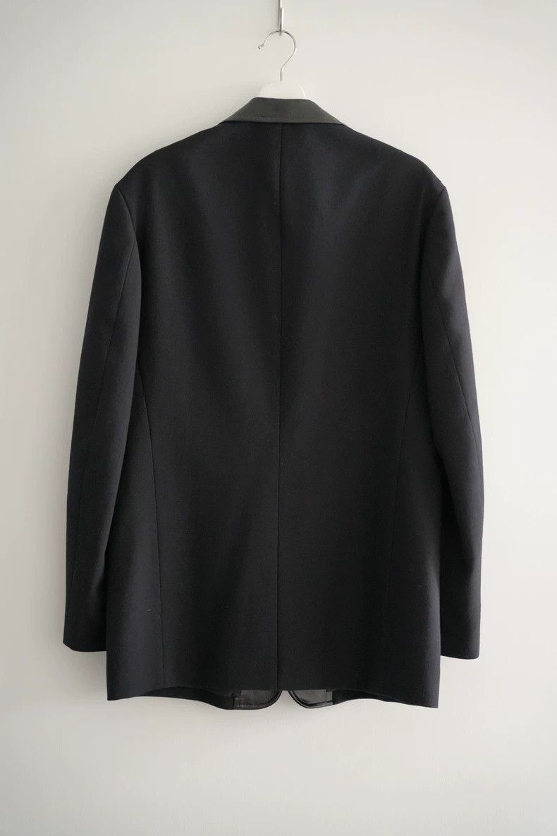 Yohji Yamamoto Yohji Yamamoto size 3 01 aw Mafia Leather Collar Suit 2501- Size 38R - 2 Thumbnail