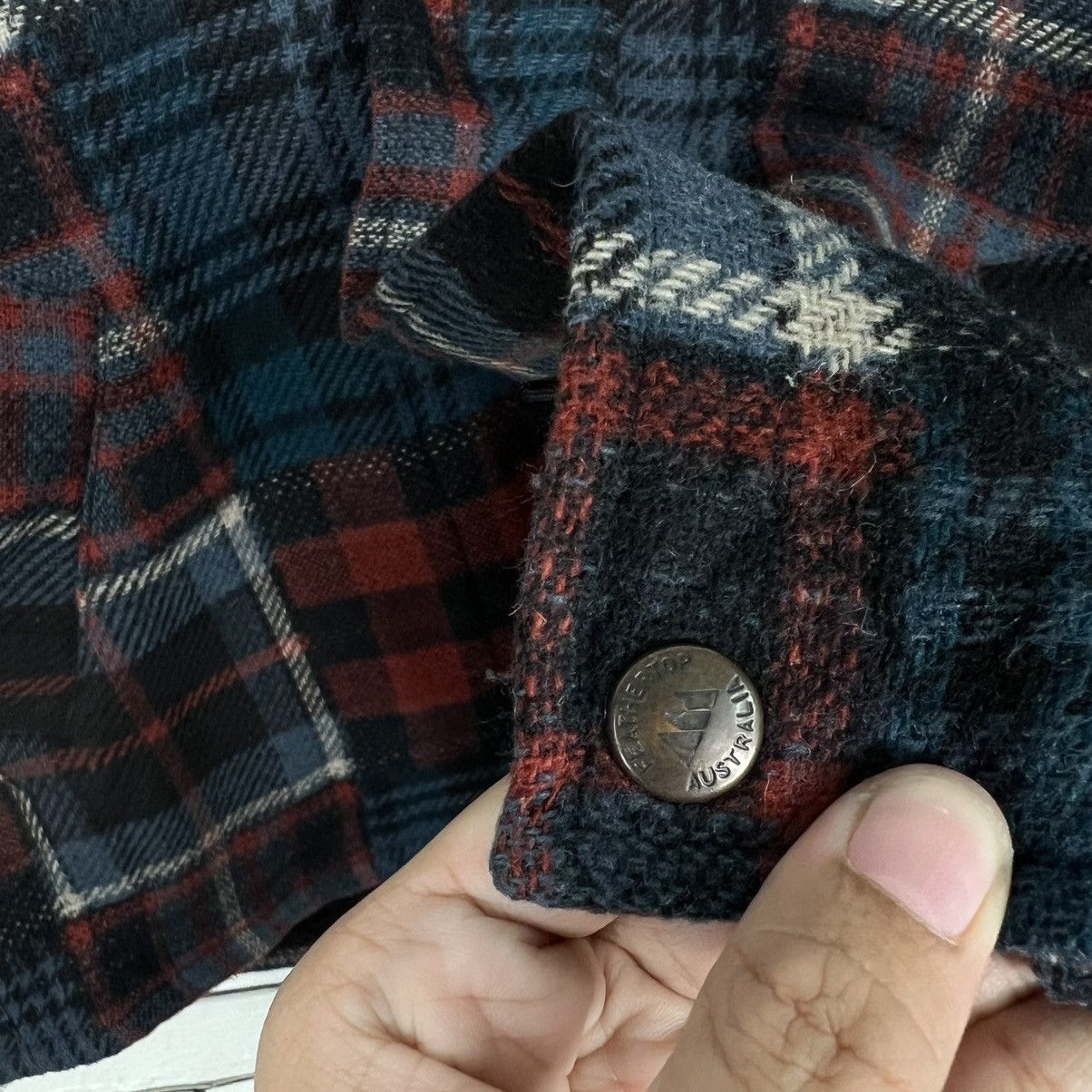 Vintage 80s BIG SHEPHERD Feathertop Checked Hooded Jacket #4130-C188 Size US M / EU 48-50 / 2 - 10 Thumbnail