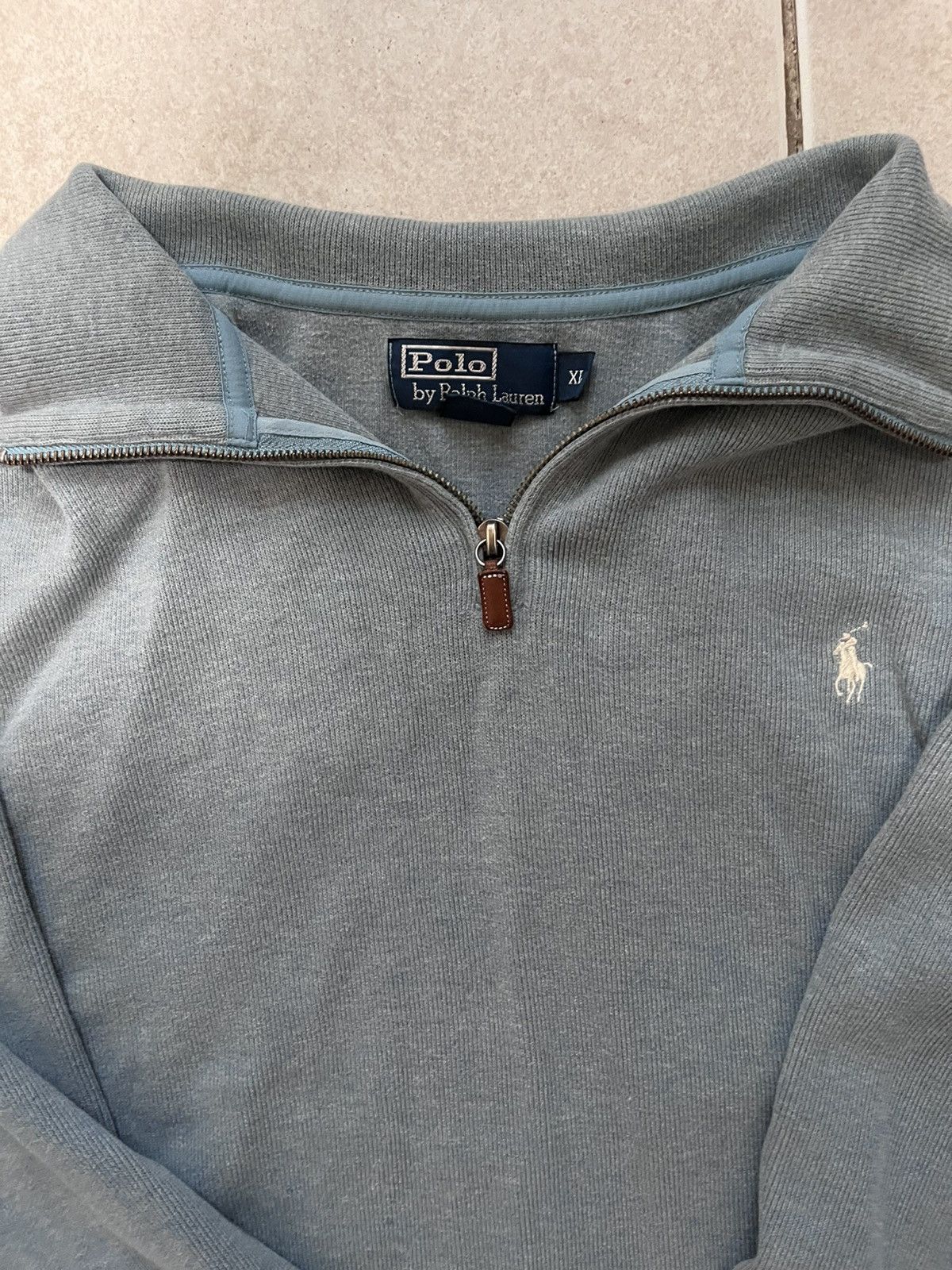 Polo Ralph Lauren Blue quarter zip polo (women’s) Size US XL / EU 56 / 4 - 2 Thumbnail