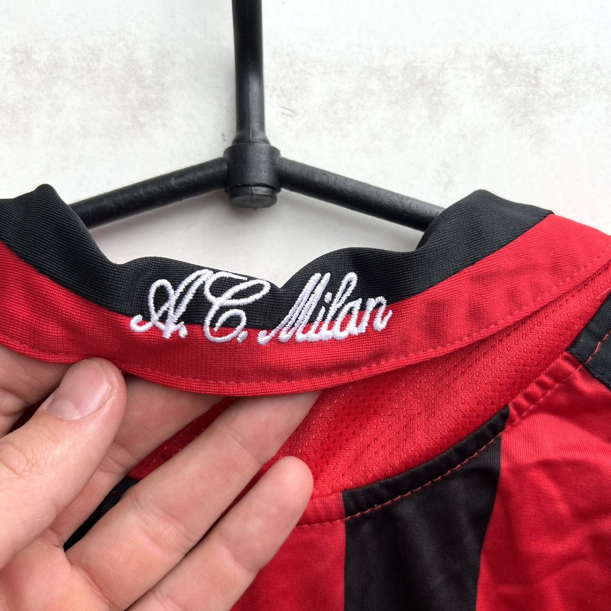 Adidas × Vintage AC MILAN 2004 2005 AWAY SHIRT FOOTBALL SOCCER JERSEY ADIDAS Size US XL / EU 56 / 4 - 9 Thumbnail