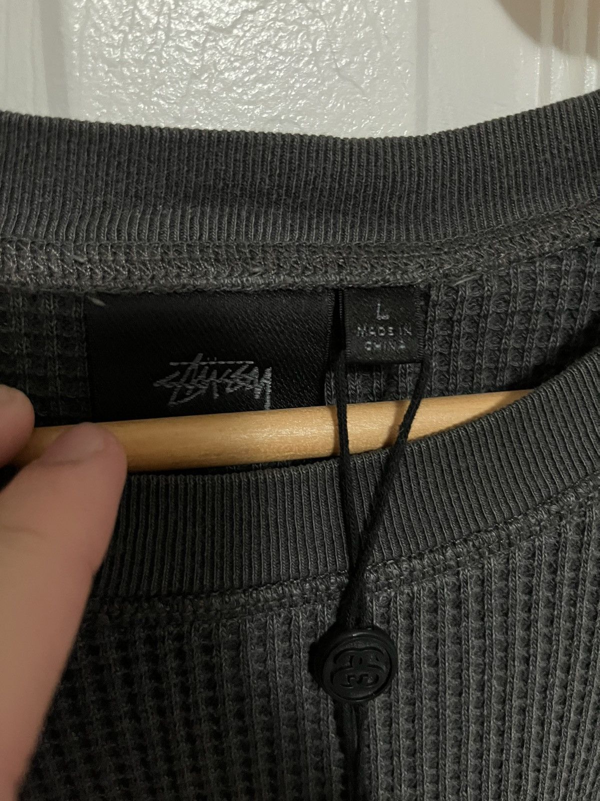 Stussy Stussy Washed Raglan Thermal Size US L / EU 52-54 / 3 - 4 Thumbnail