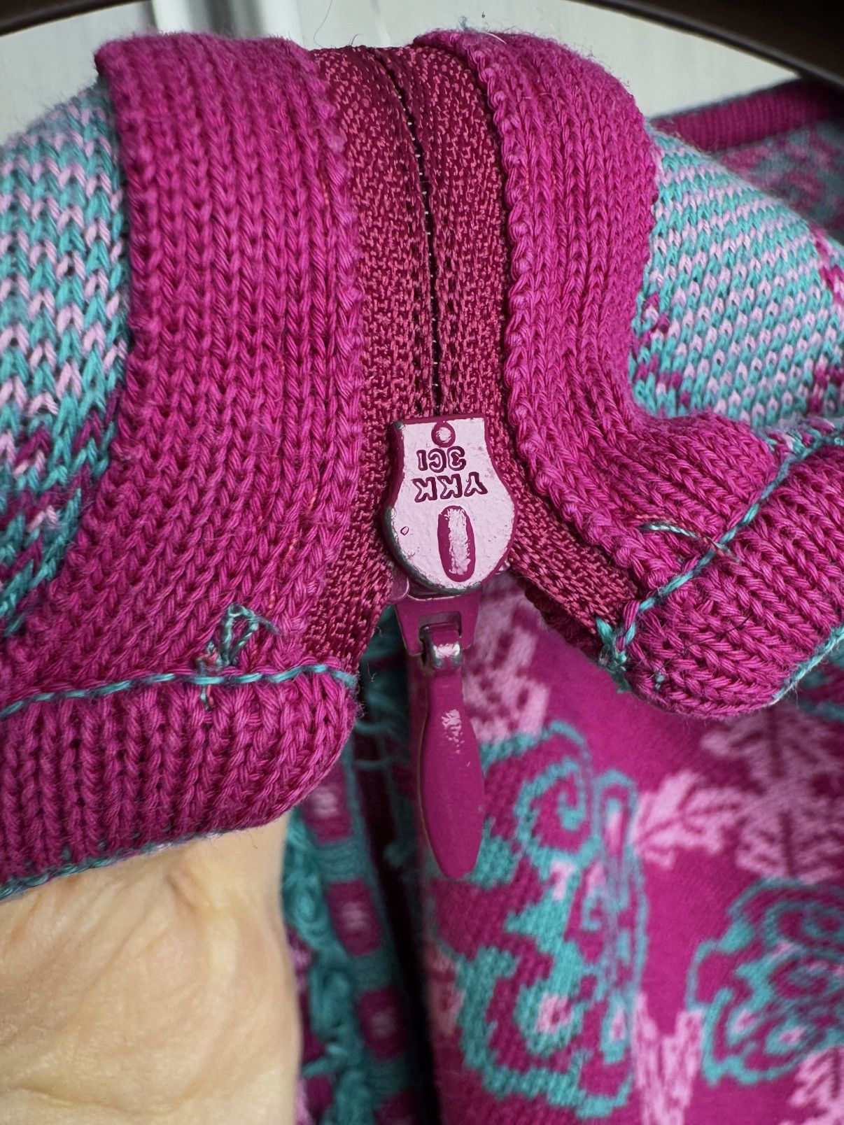 Ivko Womens Jacquard Cardigan Jacket size 42