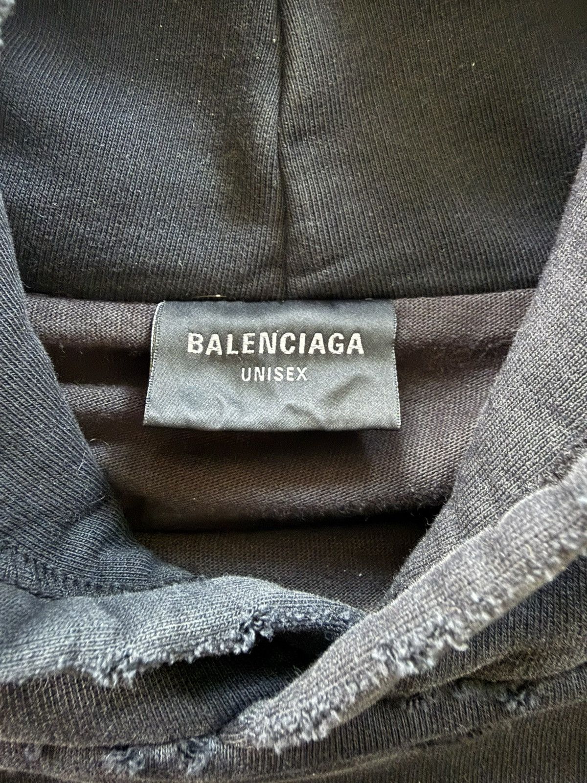 Balenciaga Balenciaga double layer political hoodie lightly thrashed Size US S / EU 44-46 / 1 - 5 Thumbnail