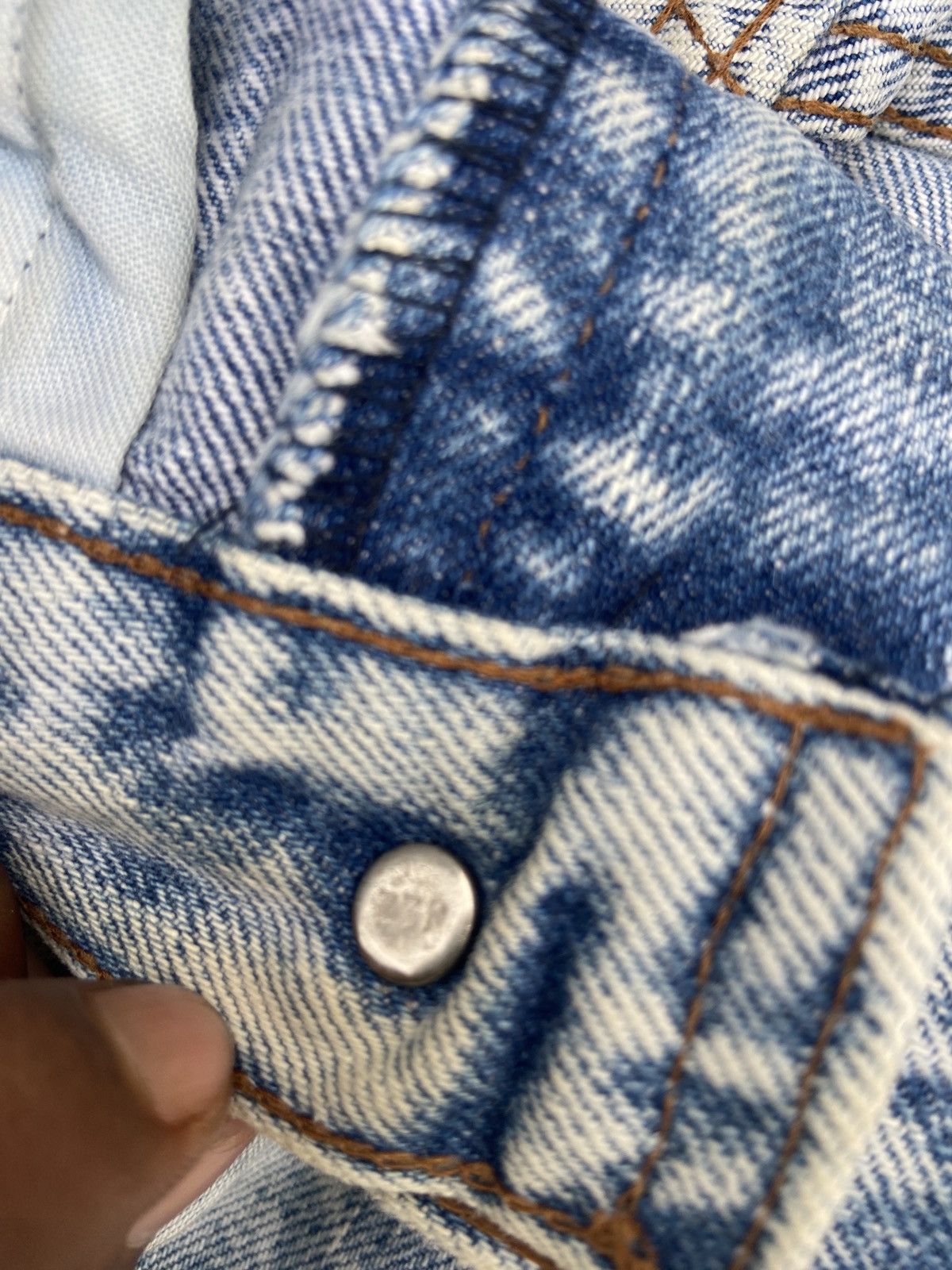 If Six Was Nine × Levi's × Vintage Vintage Levis Big E 502xx Selvadge Denim Size US 28 / EU 44 - 13 Thumbnail