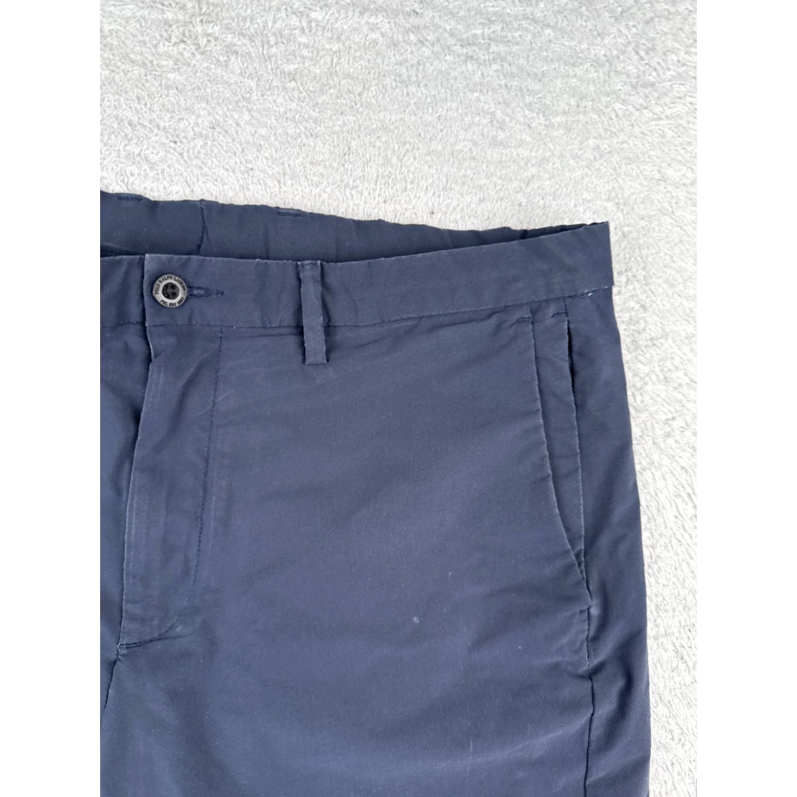 Polo Ralph Lauren Polo Ralph Lauren Shorts Men 40 Blue Chino Zip Fly 100% Polyester Golf READ ME Polo Ralph Lauren Shorts Size US L / EU 52-54 / 3 - 5 Thumbnail
